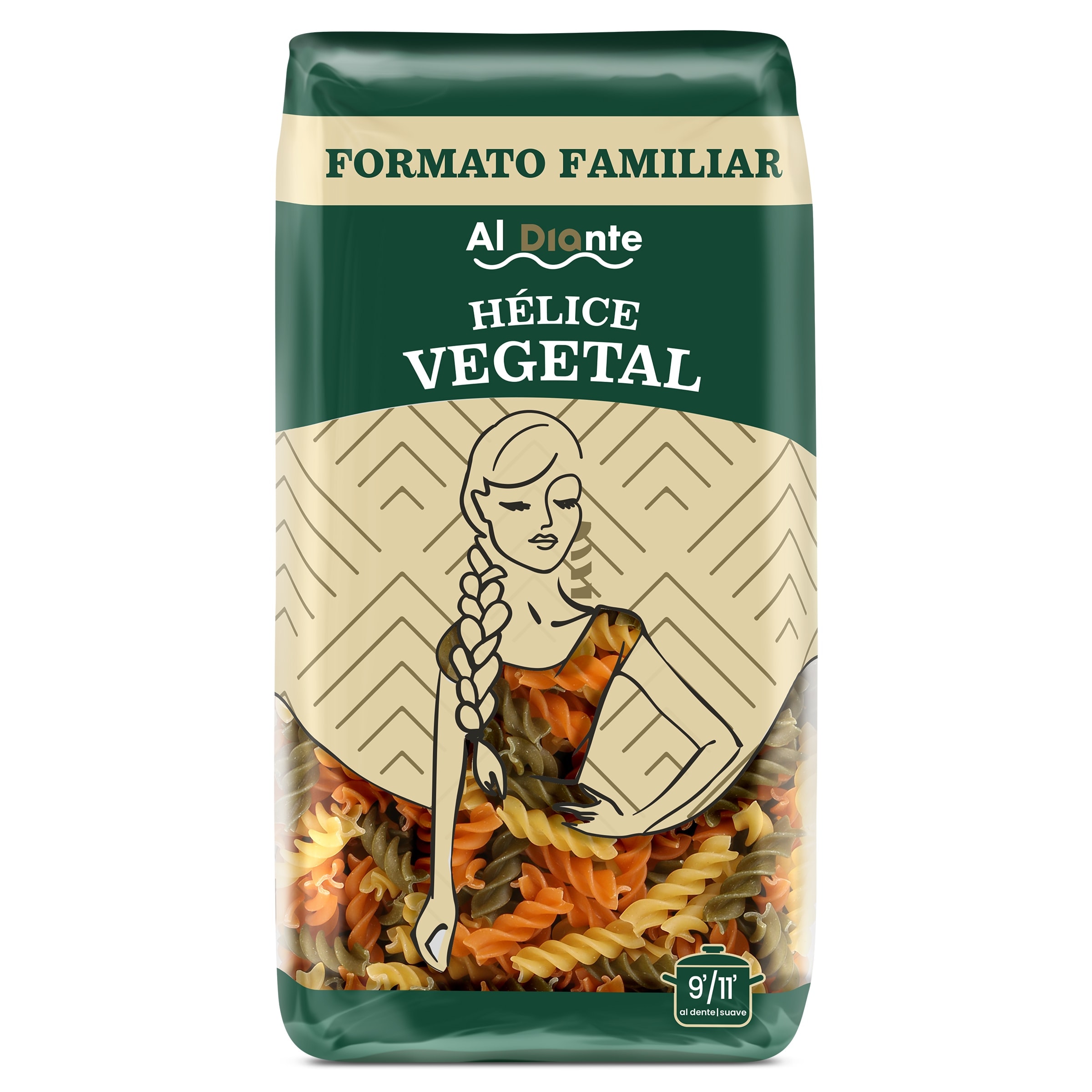 Hélices vegetales Dia Al Diante 1 Kg