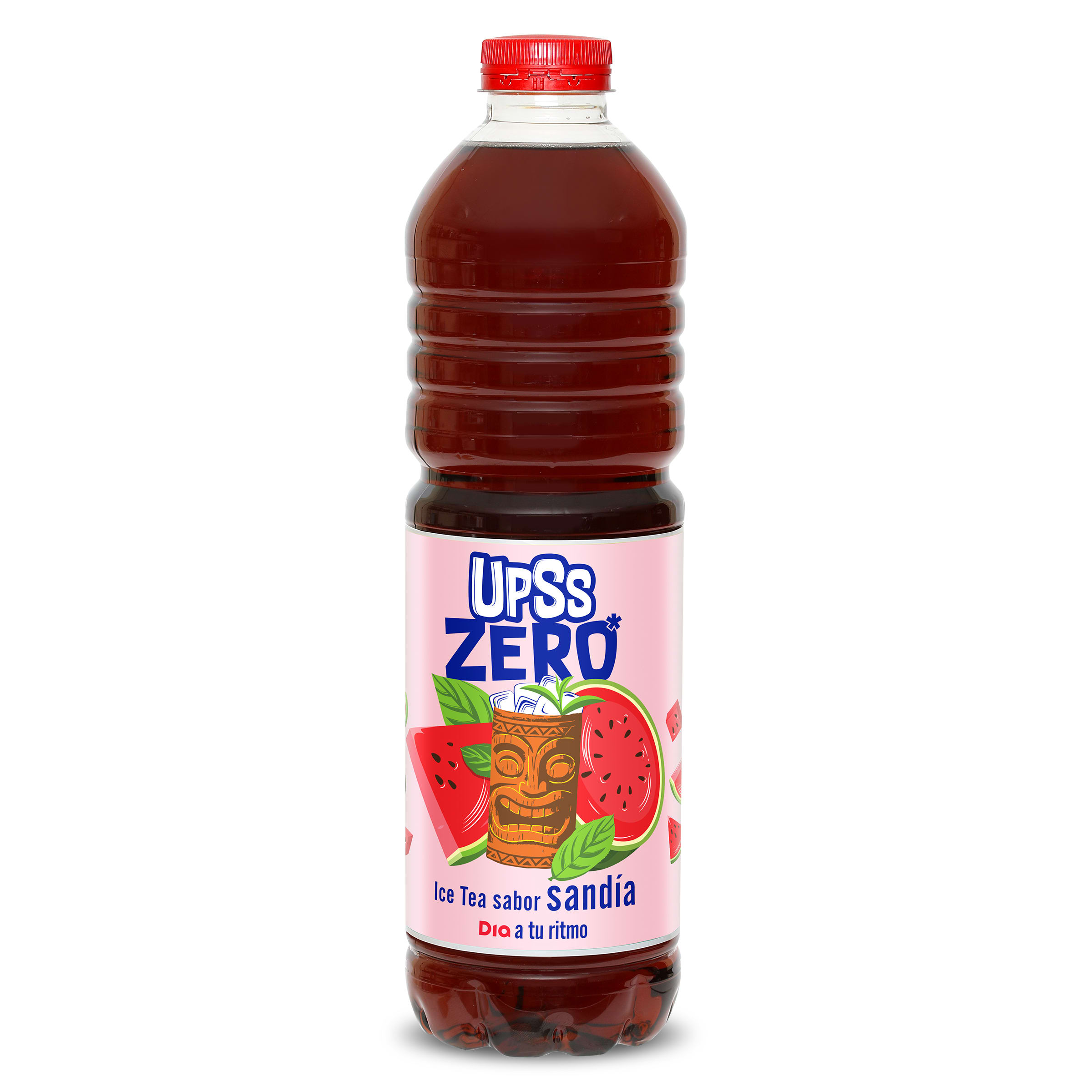 Refresco de té sabor sandía zero Dia Upss 1.5 L