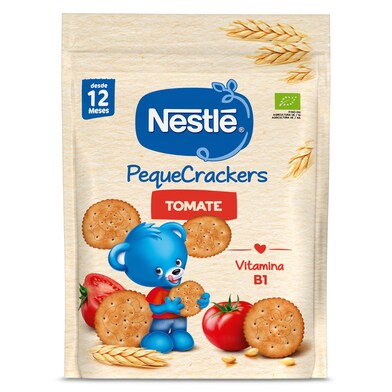 Peque crackers sabor tomate Nestlé bolsa 100 g-0 Peque crackers sabor tomate Nestlé bolsa 100 g-0