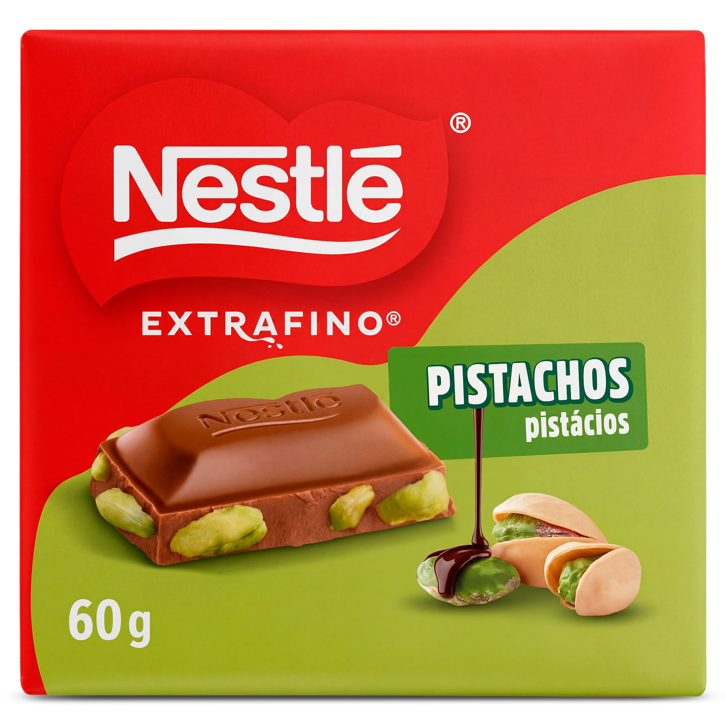 Chocolate con leche con pistachos Nestlé 60 g