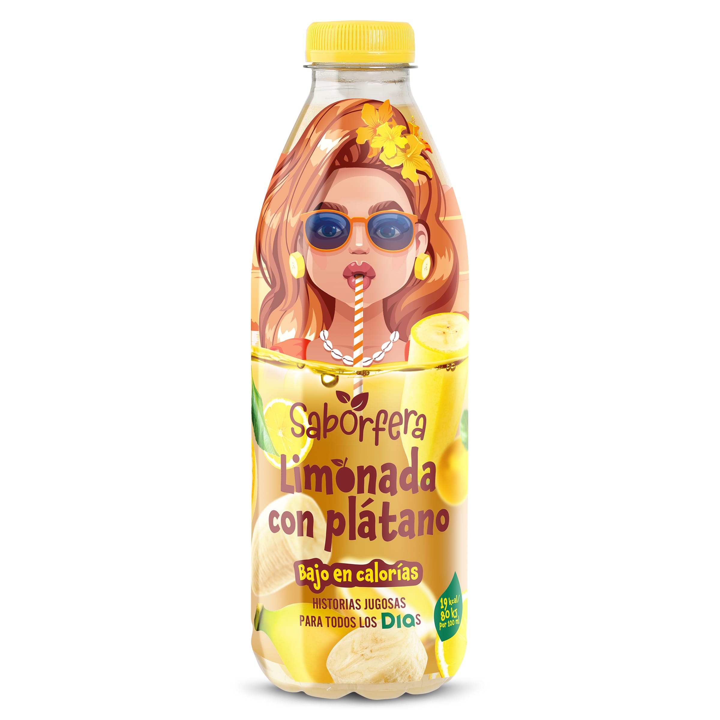 Limonada con plátano Dia Saborfera 1 L