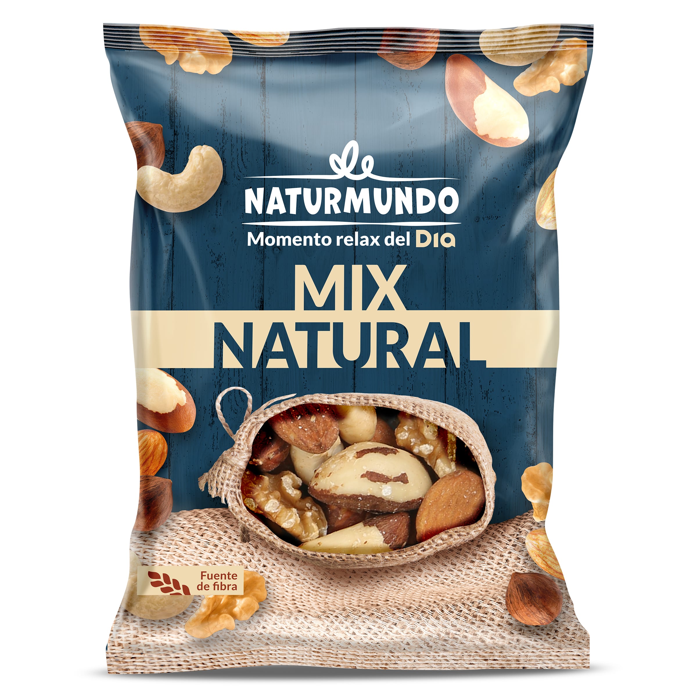 Mix de frutos secos naturales Dia Naturmundo 70 g