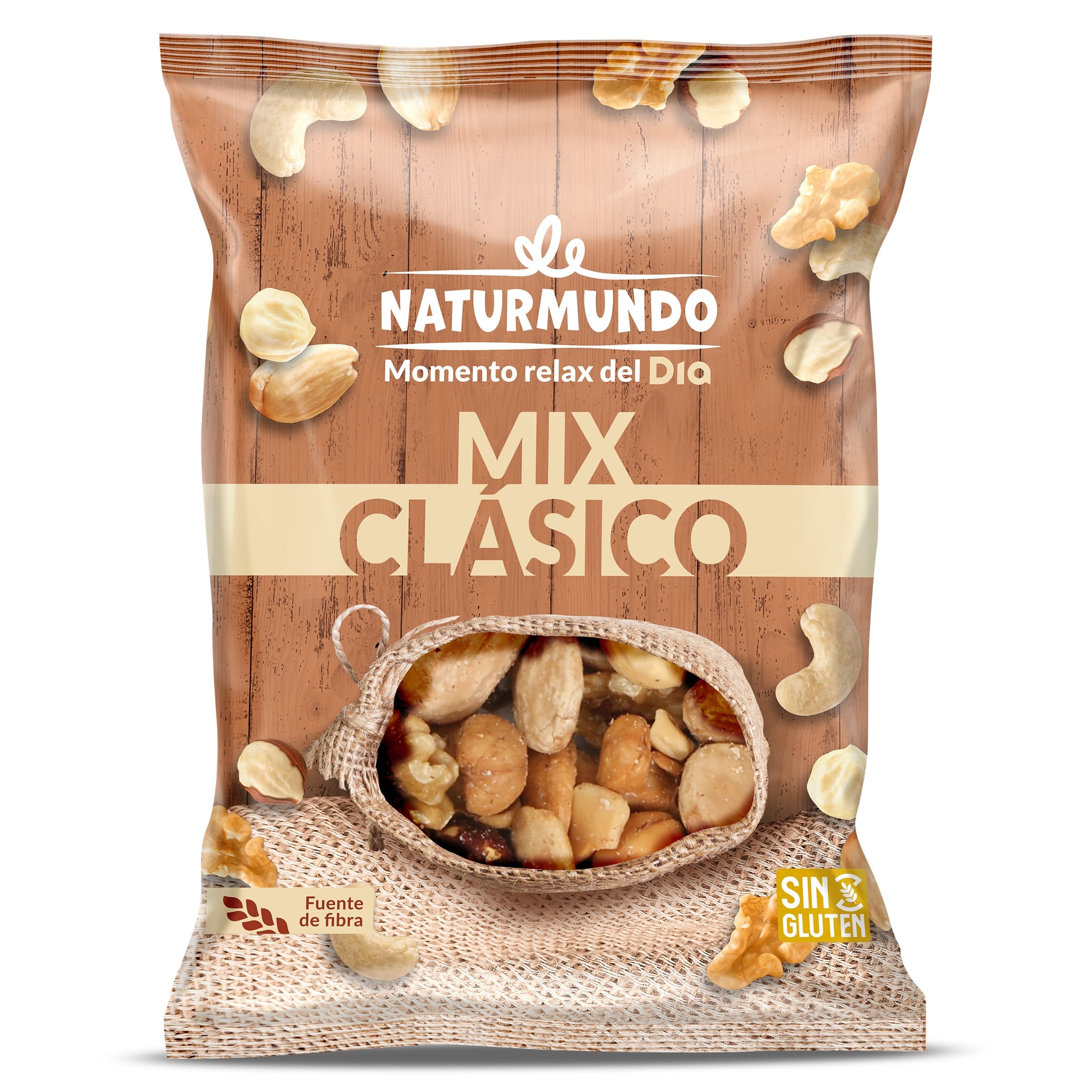 Mix de frutos secos clásico Dia Naturmundo 70 g