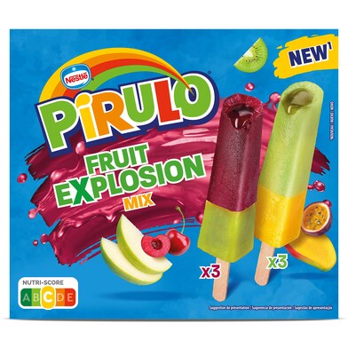 Pirulo fruit explosion mix Nestlé 6 x 45 g-0 Pirulo fruit explosion mix Nestlé 6 x 45 g-0