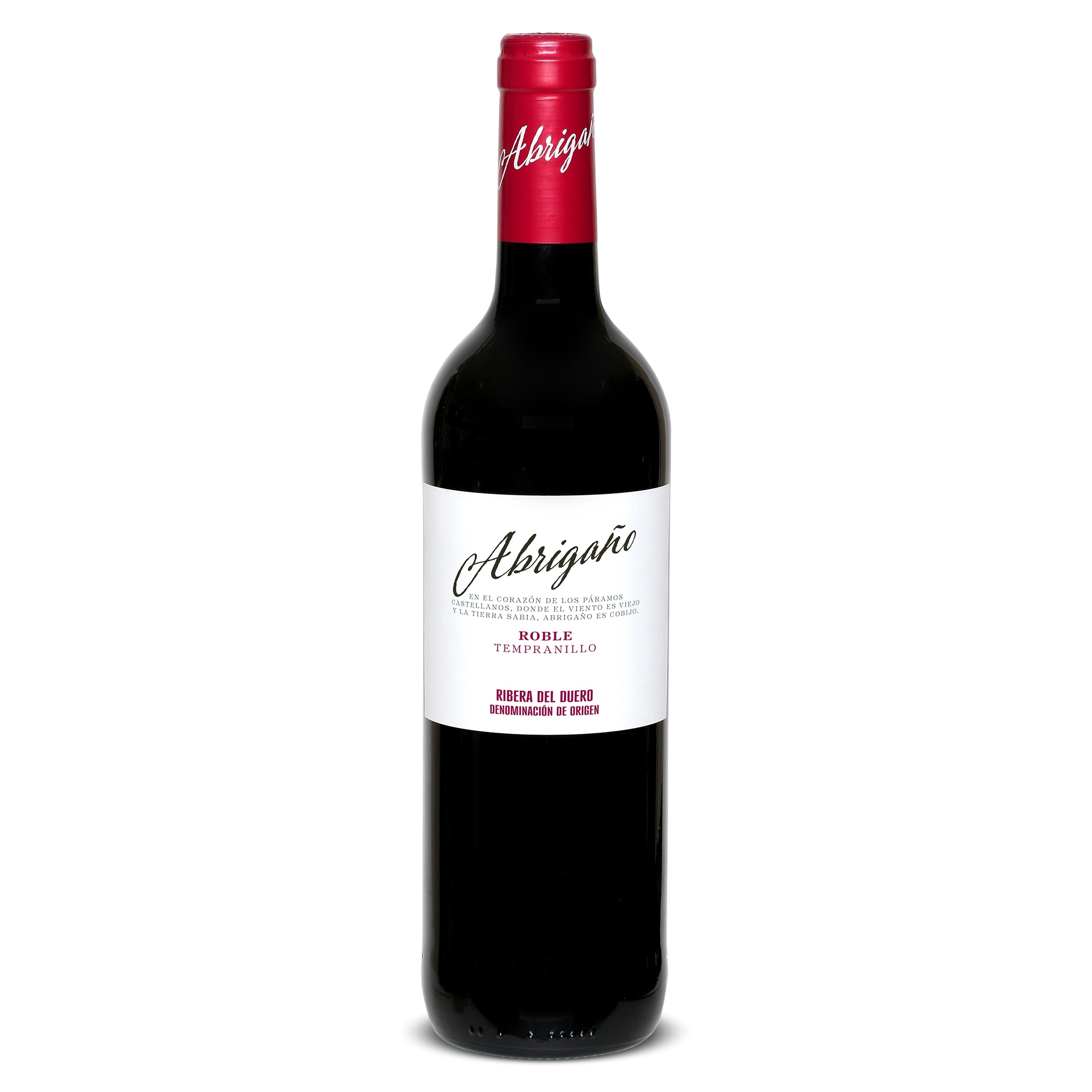 Vino tinto roble D.O. Ribera del Duero Abrigaño 75 cl