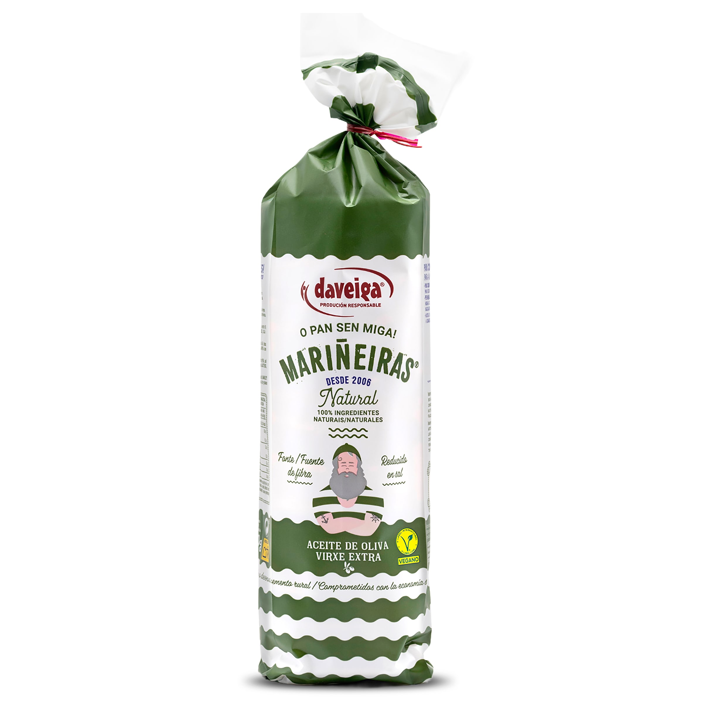 Tostas de pan mariñeiras con aceite de oliva Daveiga 200 g