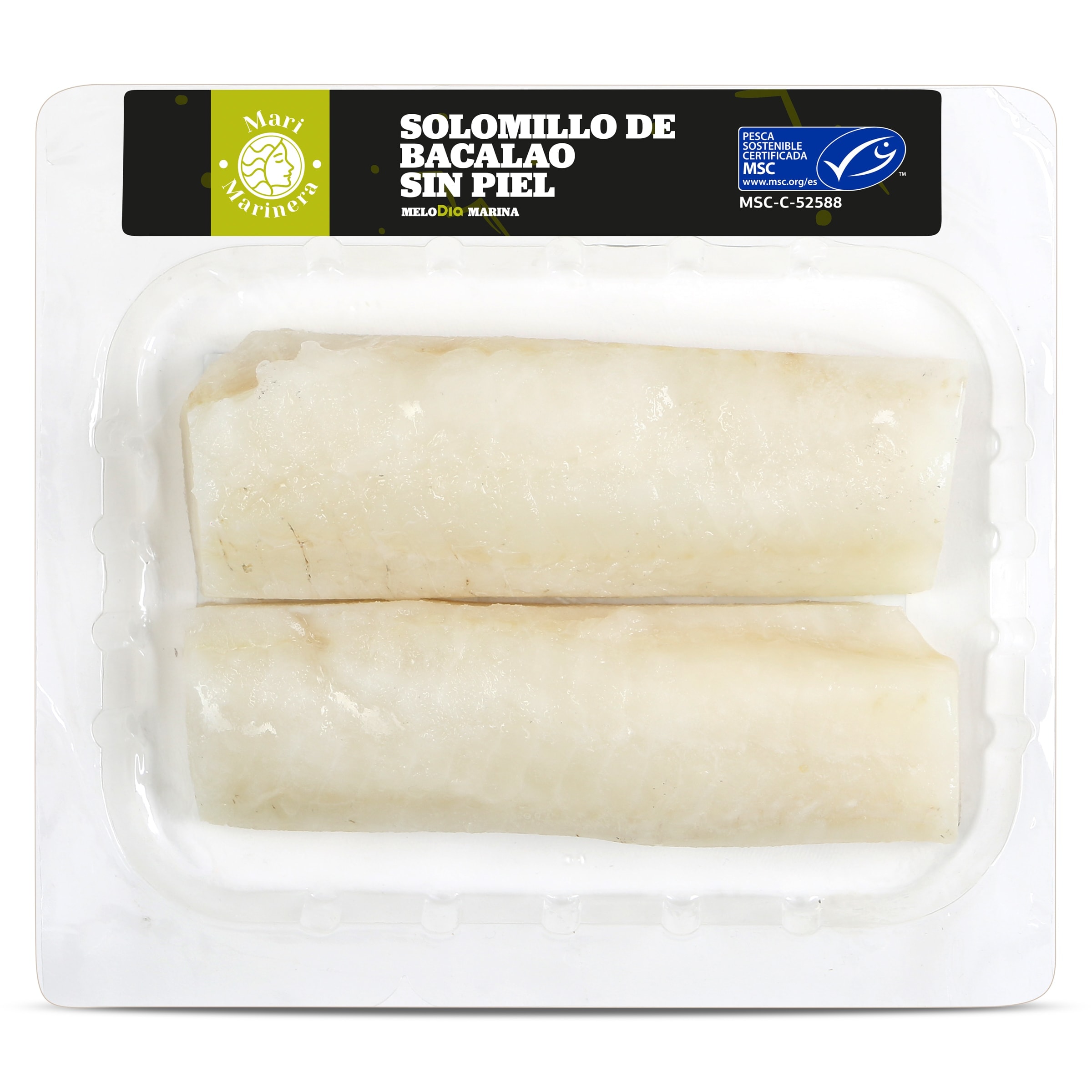 Solomillo de bacalao sin piel Dia Mari Marinera 300 g