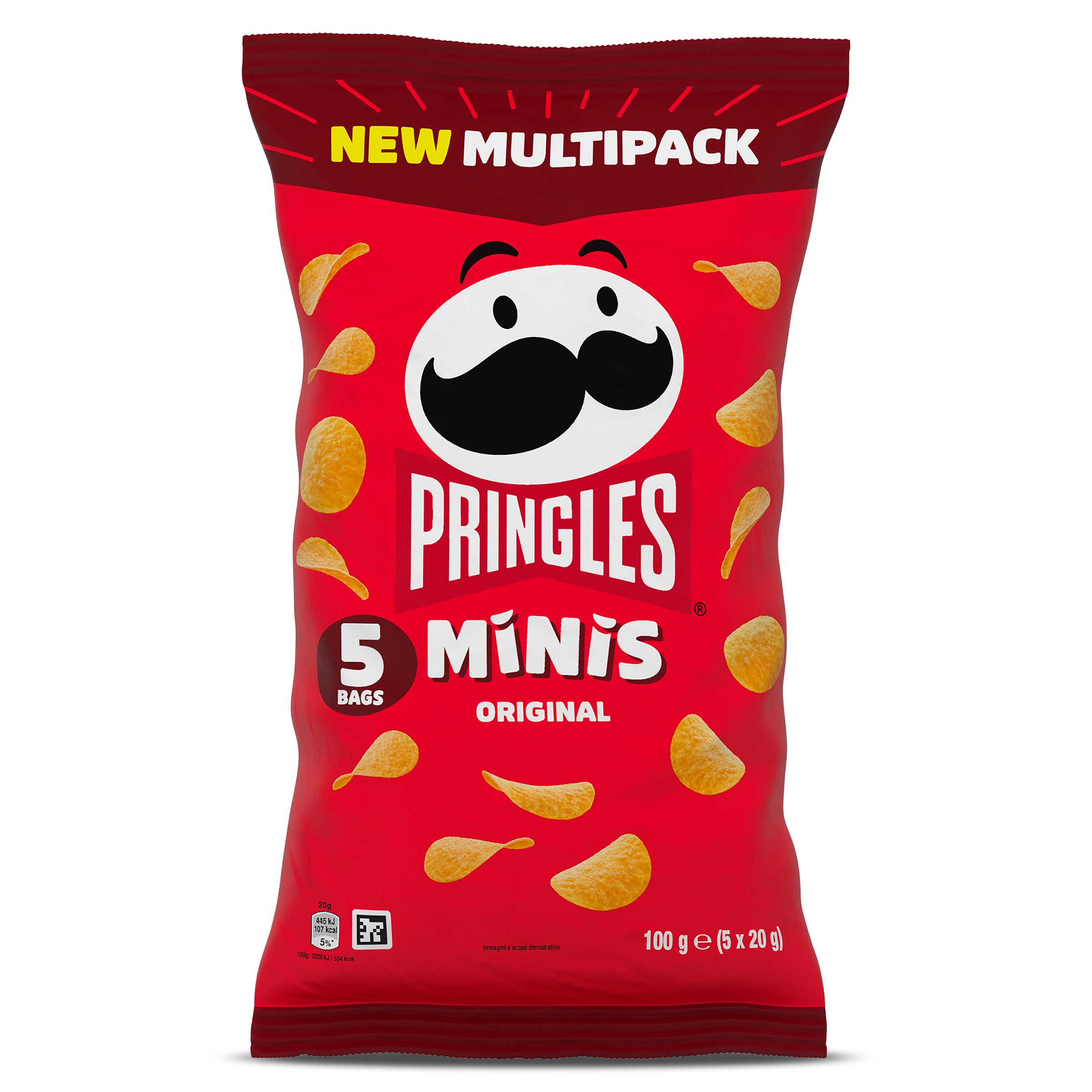 Pringles original mini 5 x 20 g