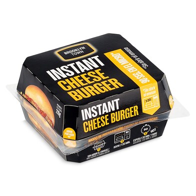 Hamburguesa con queso Brooklyng town 210 g-0 Hamburguesa con queso Brooklyng town 210 g-0