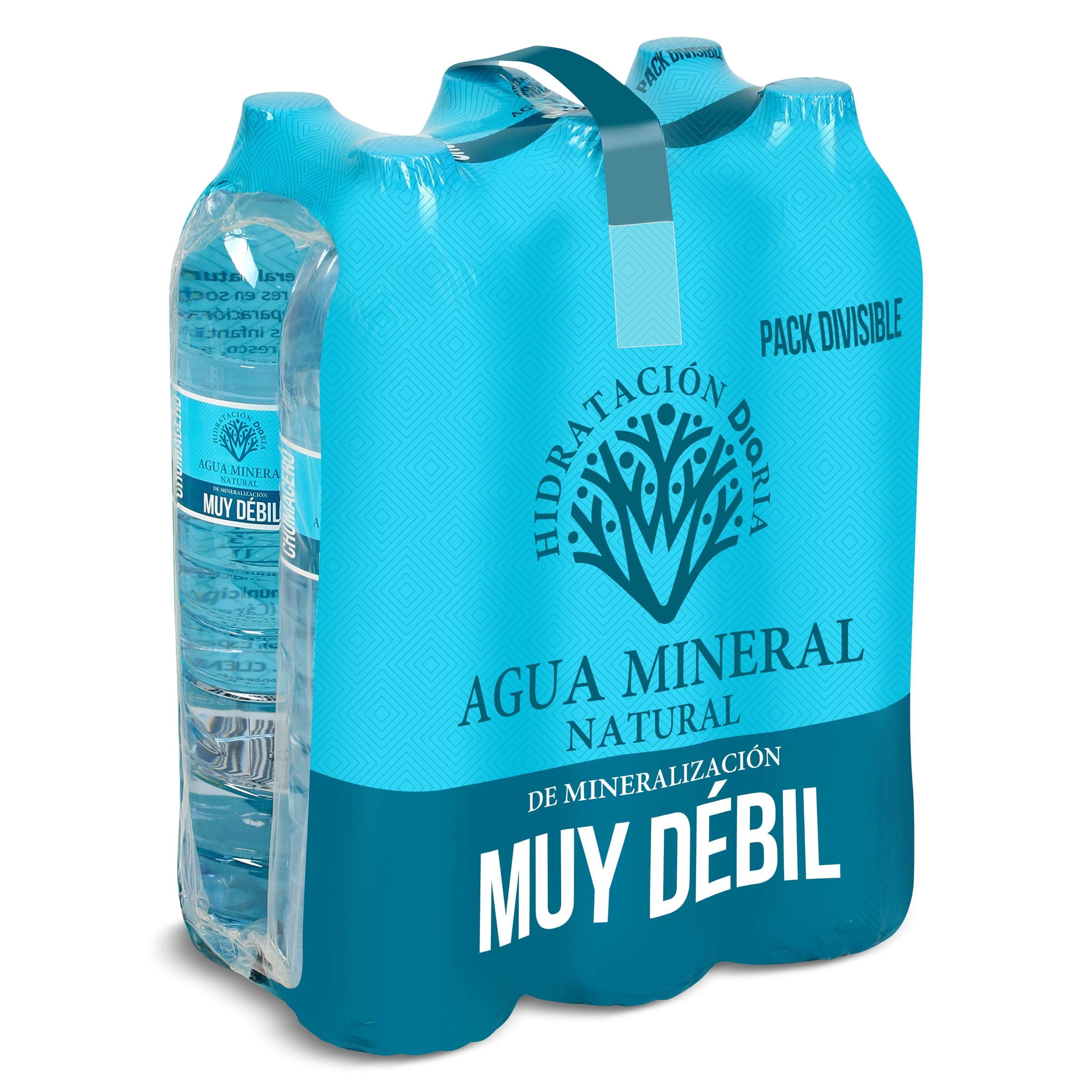 Agua mineral muy débil Dia pack 6 x 1.5 L