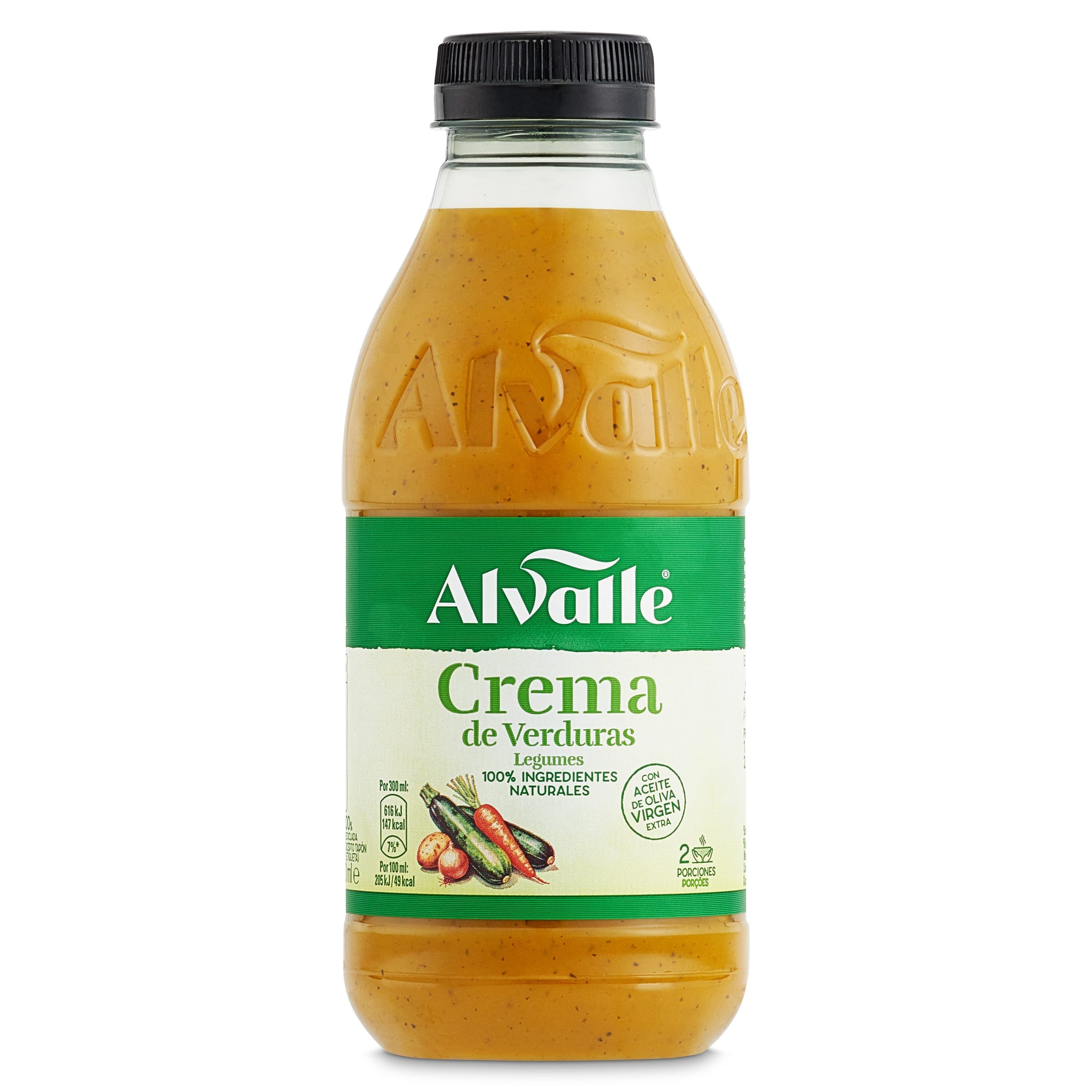 Crema de verduras Alvalle 600 ml