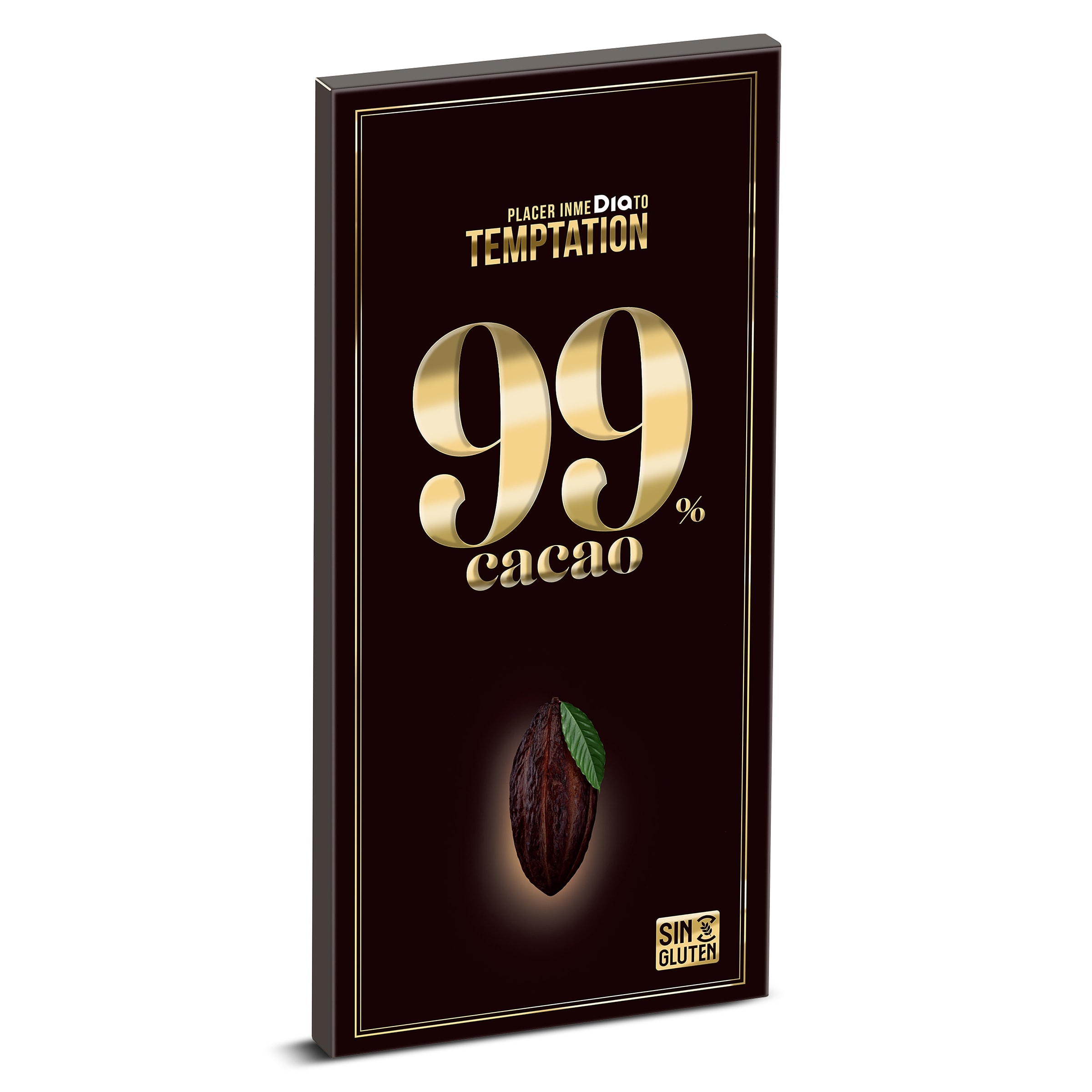 Chocolate negro 99% Dia Temptation 100 g