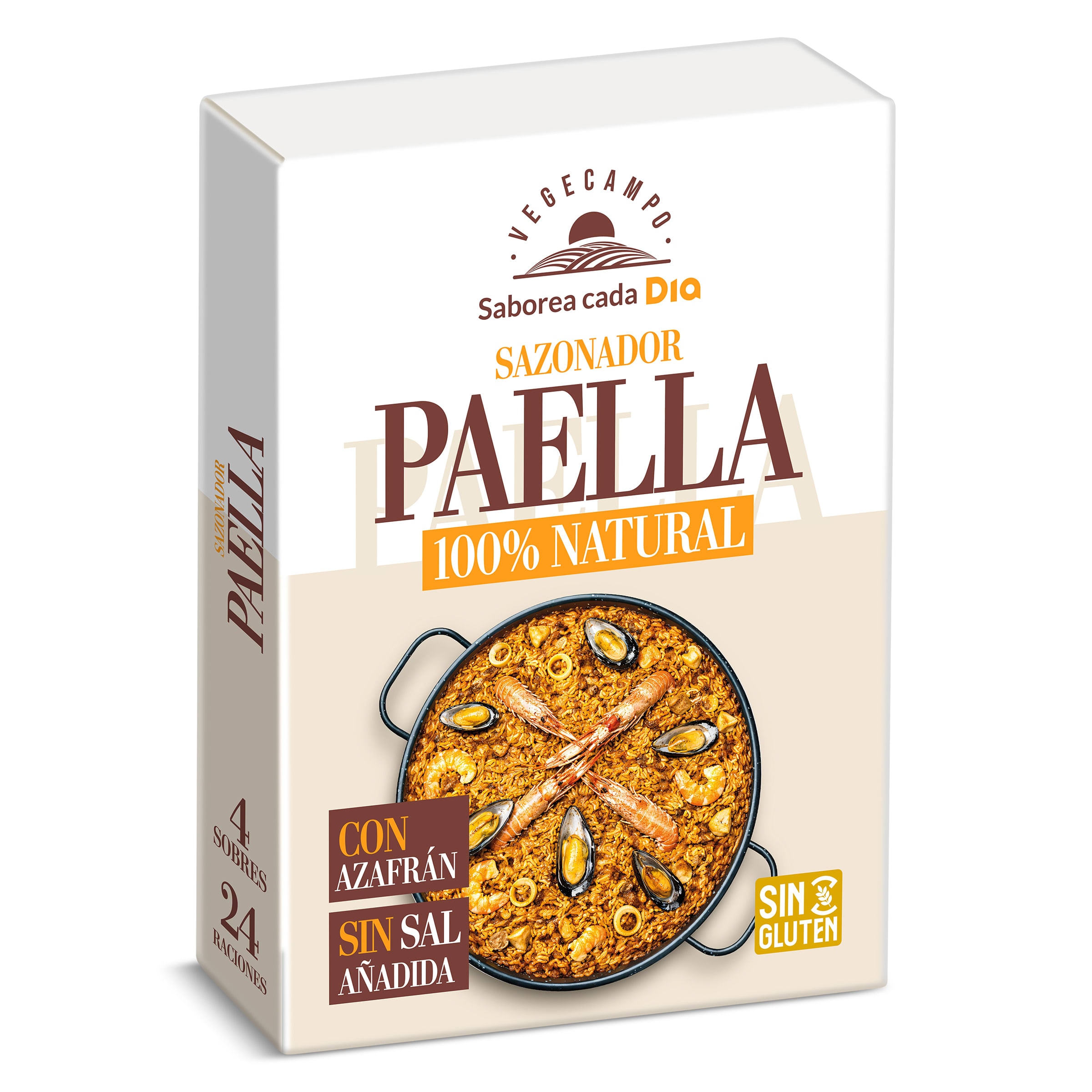 Sazonador para paella con azafrán Dia Vegecampo 12 g