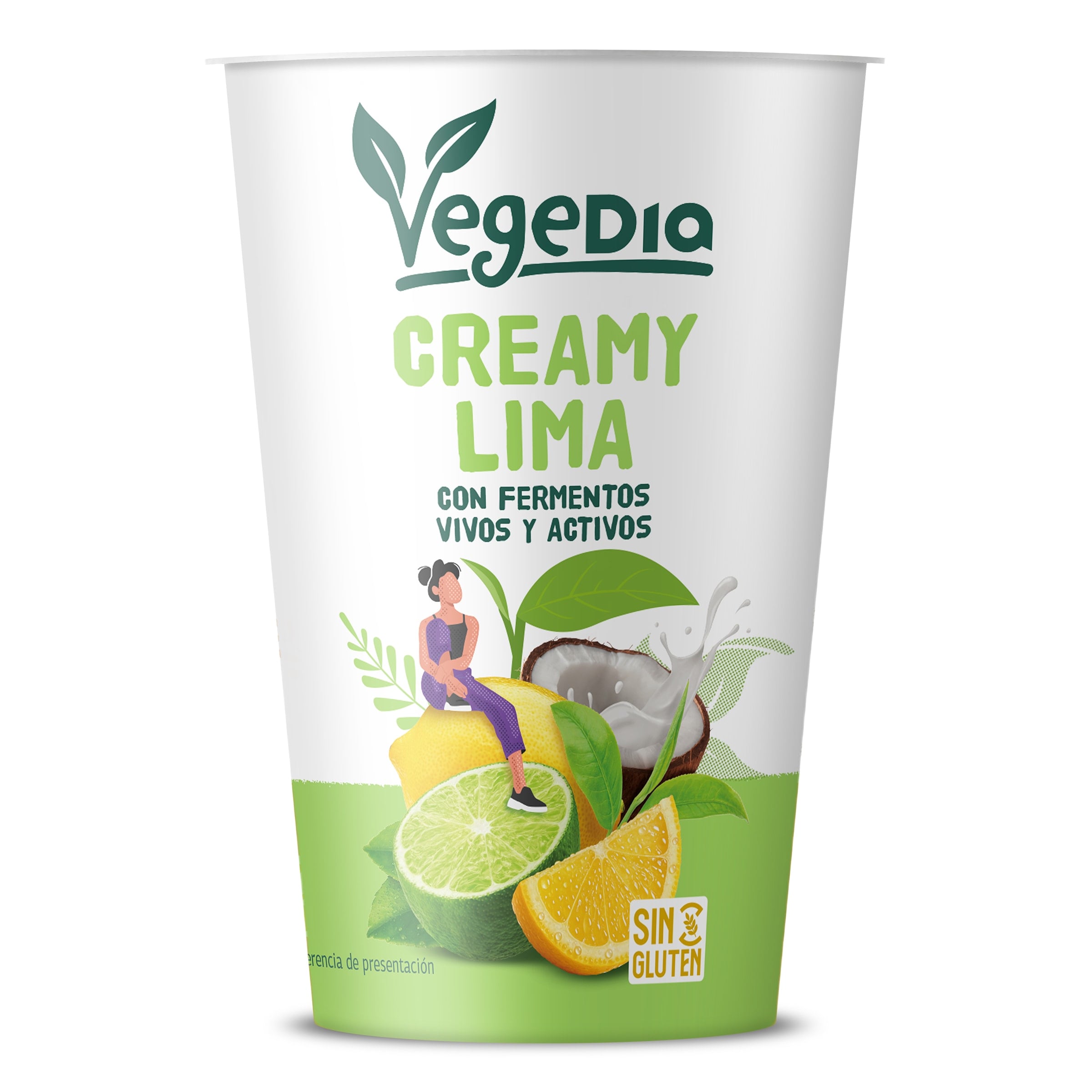 Creamy lima con fermentos Dia Vegedia 200 ml