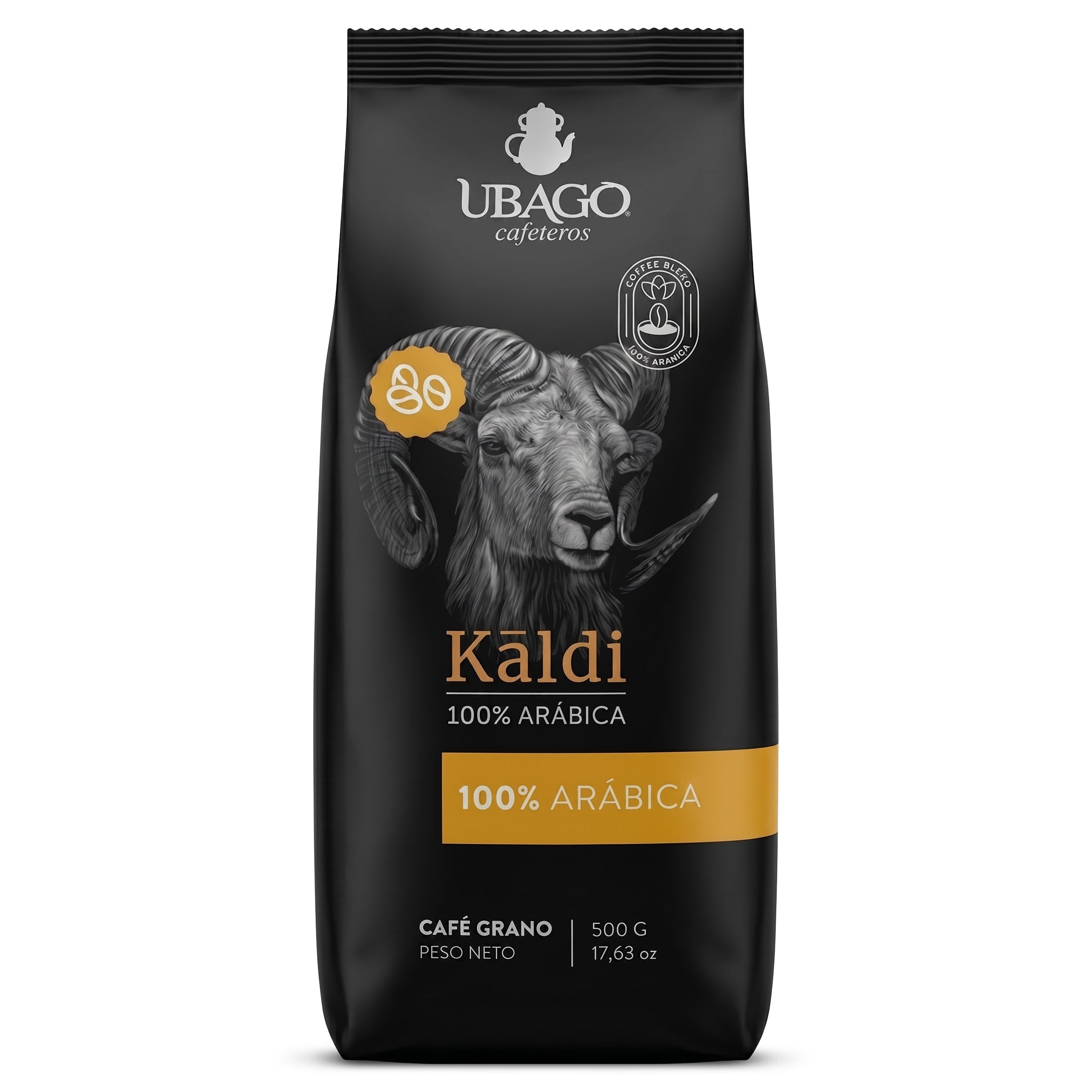 Café en grano arábica Kaldi Ubago 500 g