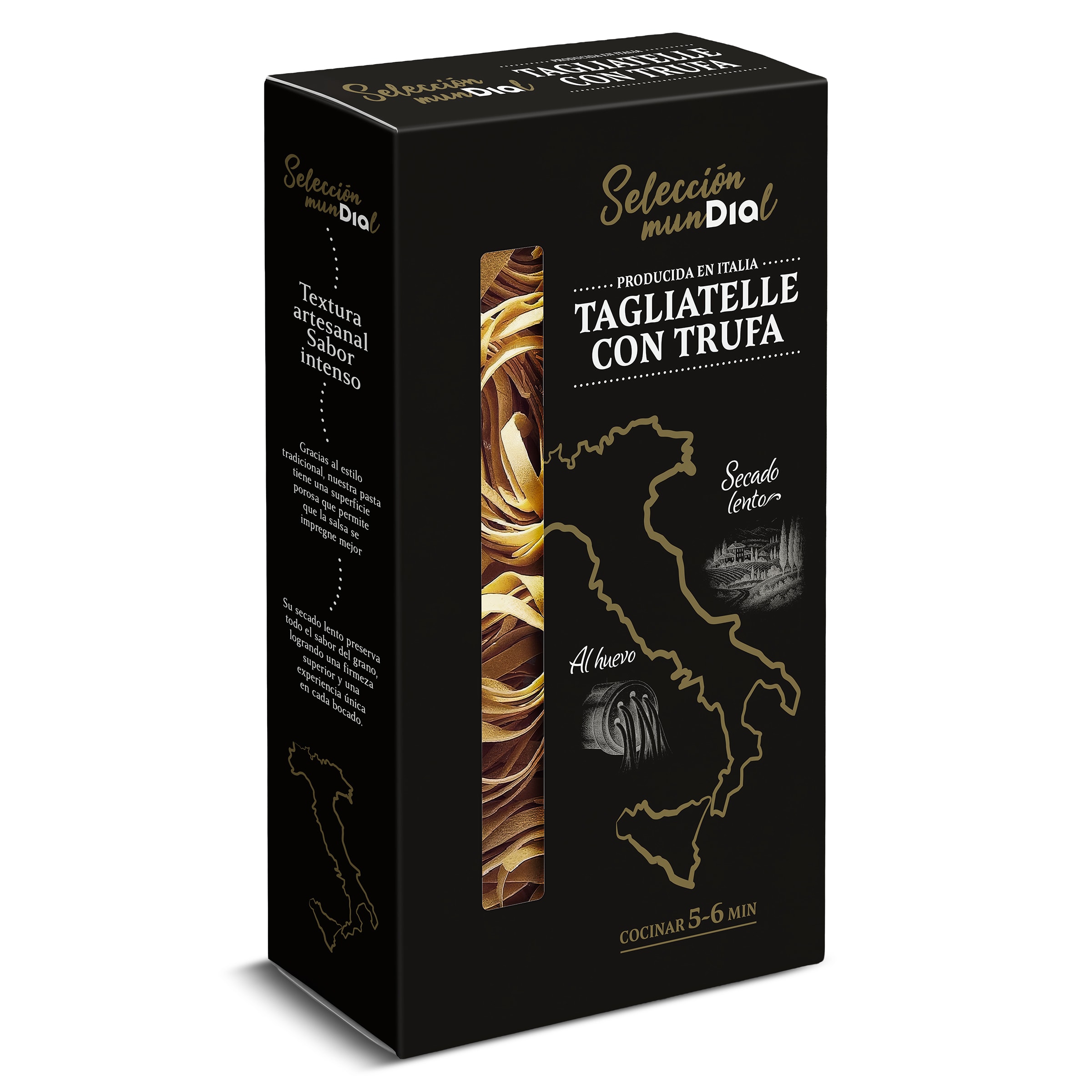 Tagliatelle al huevo con trufa Dia Selección Mundial 250 g