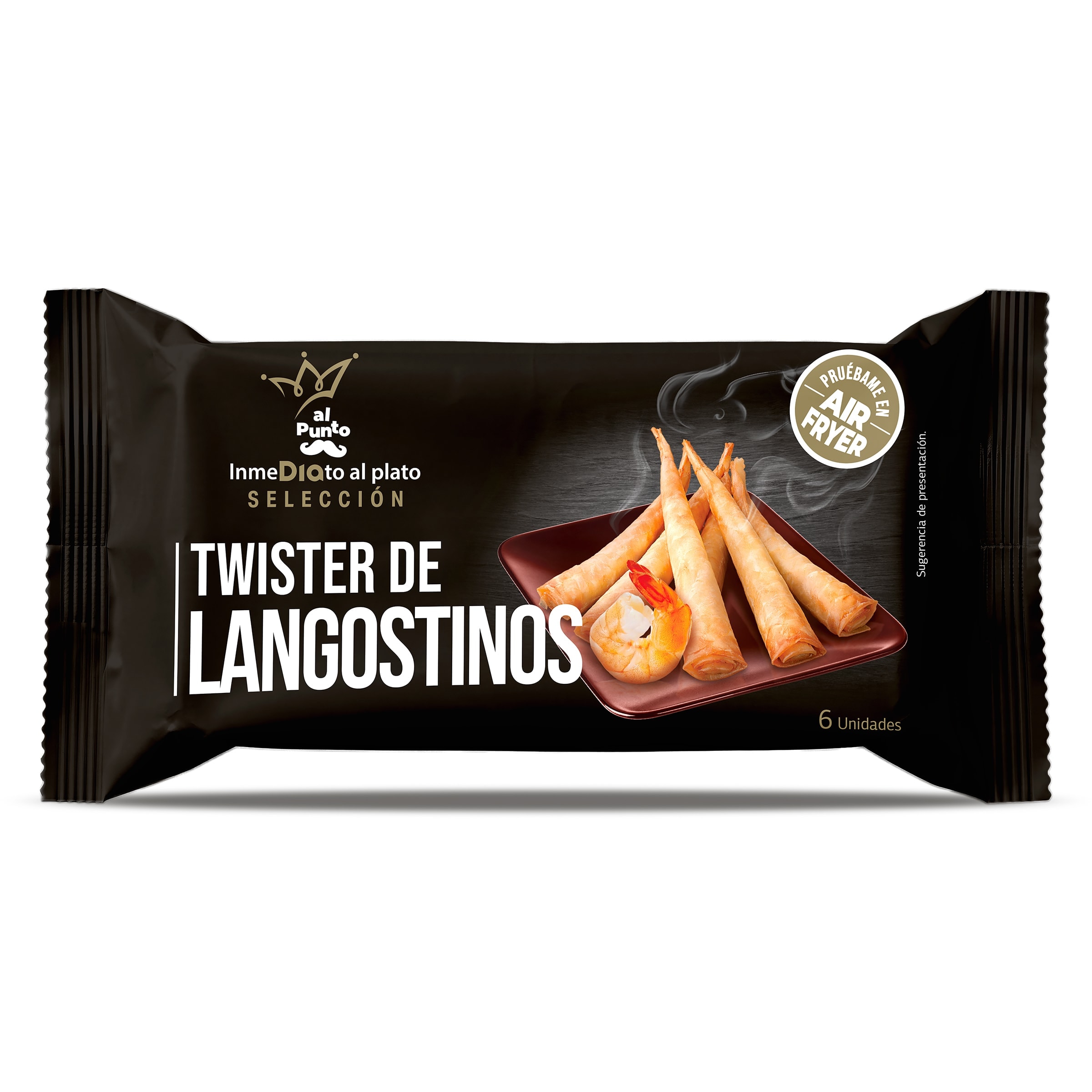 Twister de langostinos Dia Al Punto 120 g