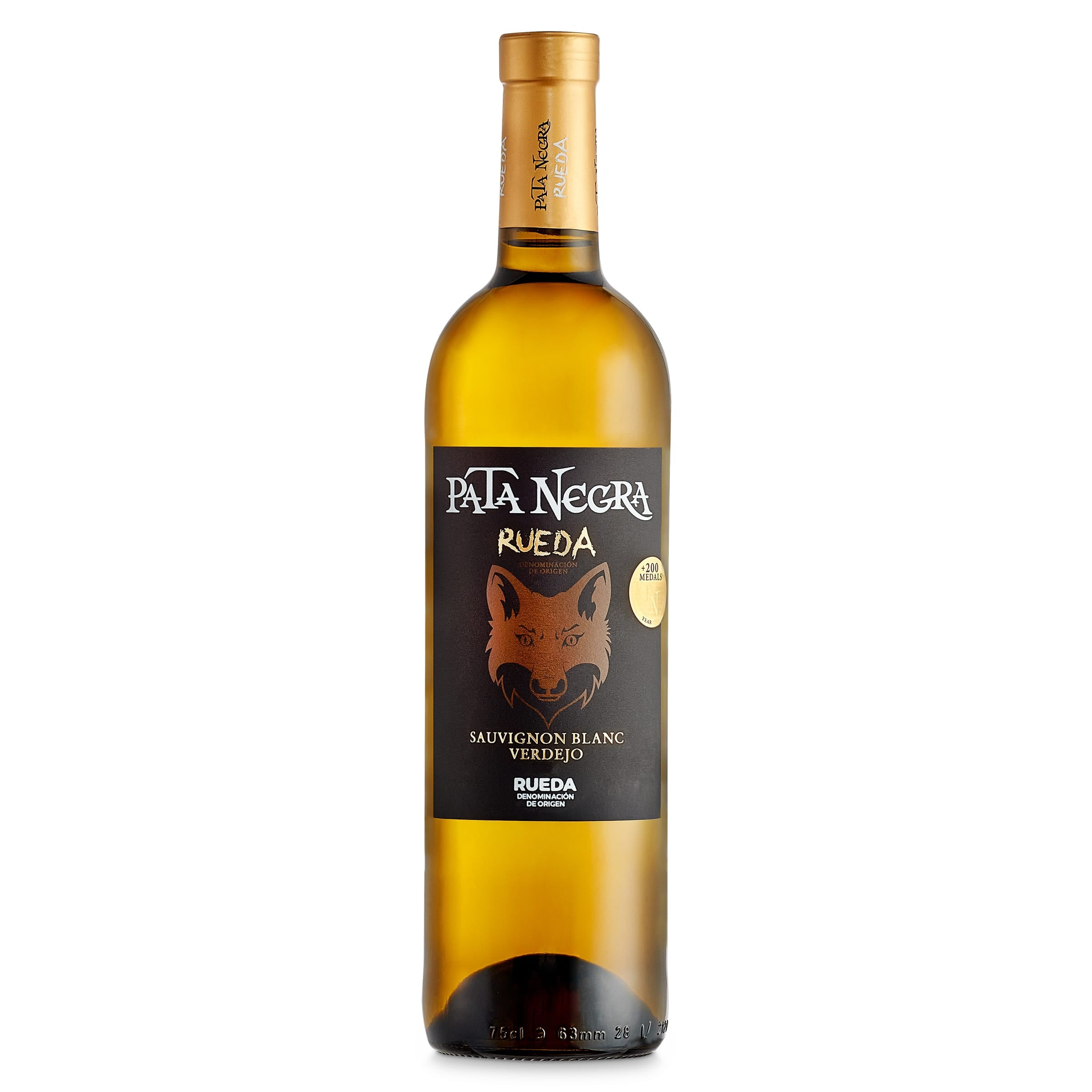 Vino blanco sauvignon verdejo D.O. Rueda Pata Negra 75 cl
