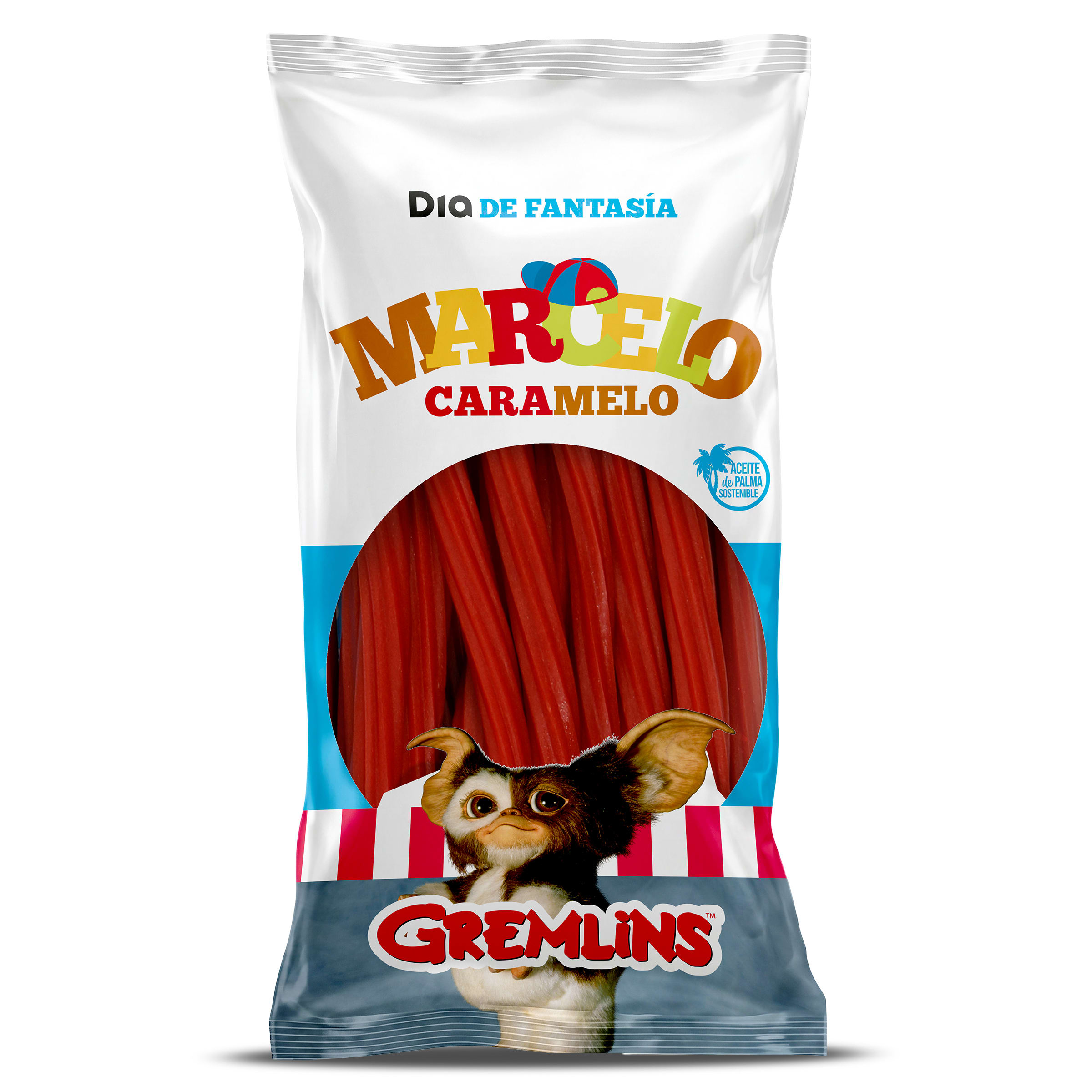Torcidas regaliz rojo Gremlins Dia Marcelo Caramelo 225 g