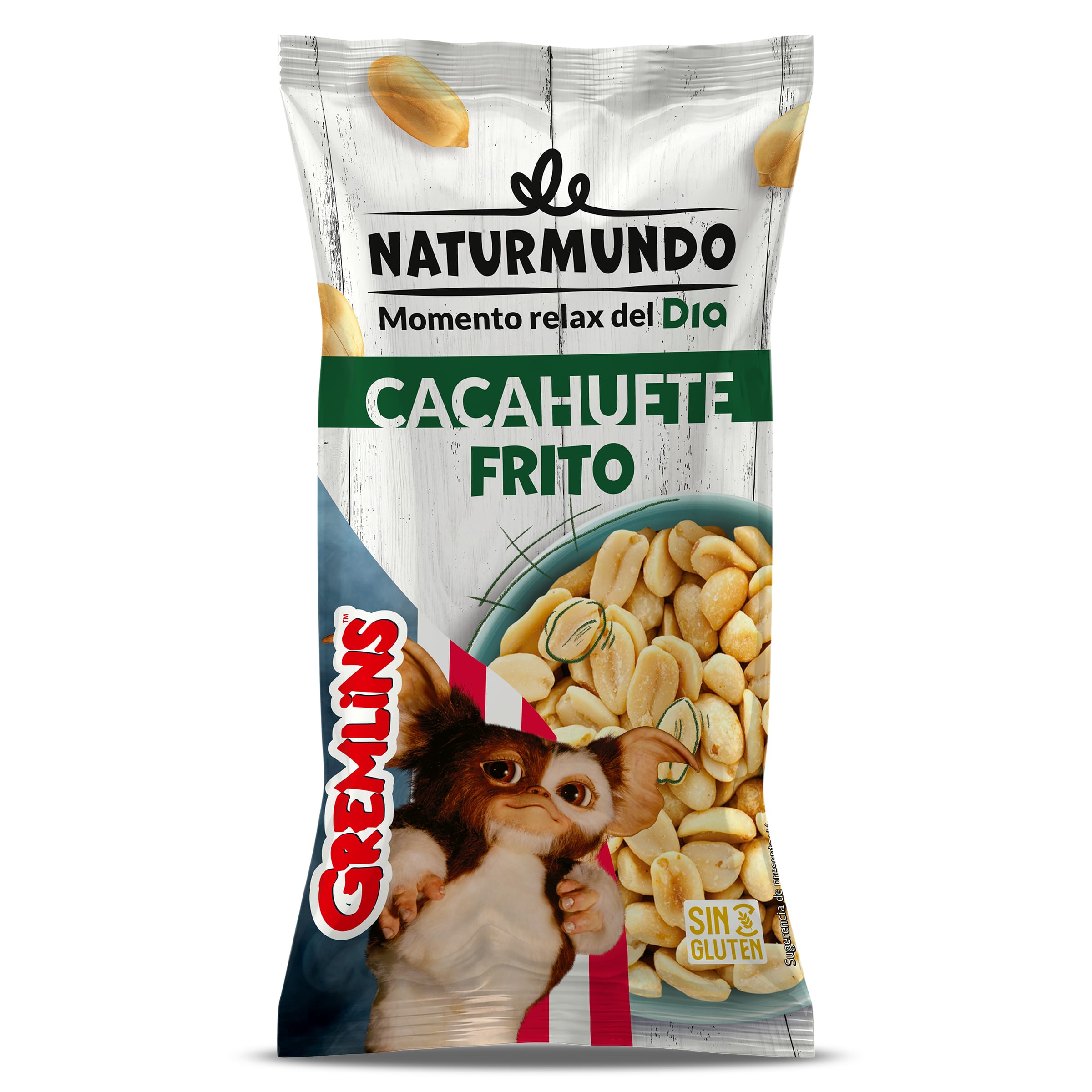 Cacahuetes fritos Gremlins Dia Naturmundo 250 g