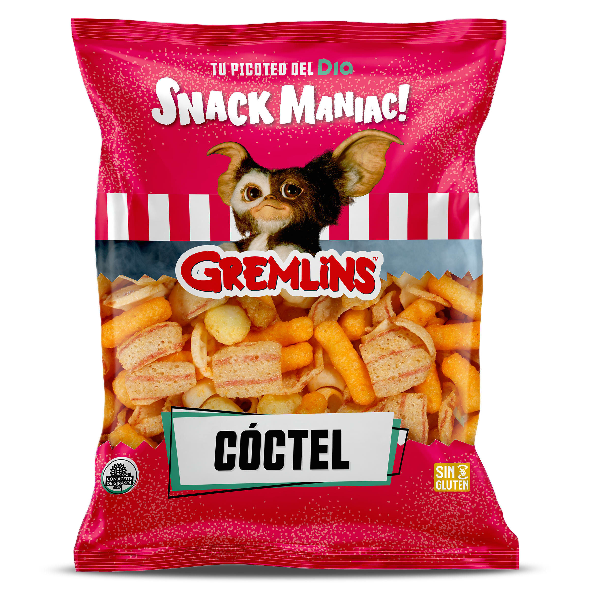 Cóctel de aperitivos Gremlins Dia Snack Maniac 200 g
