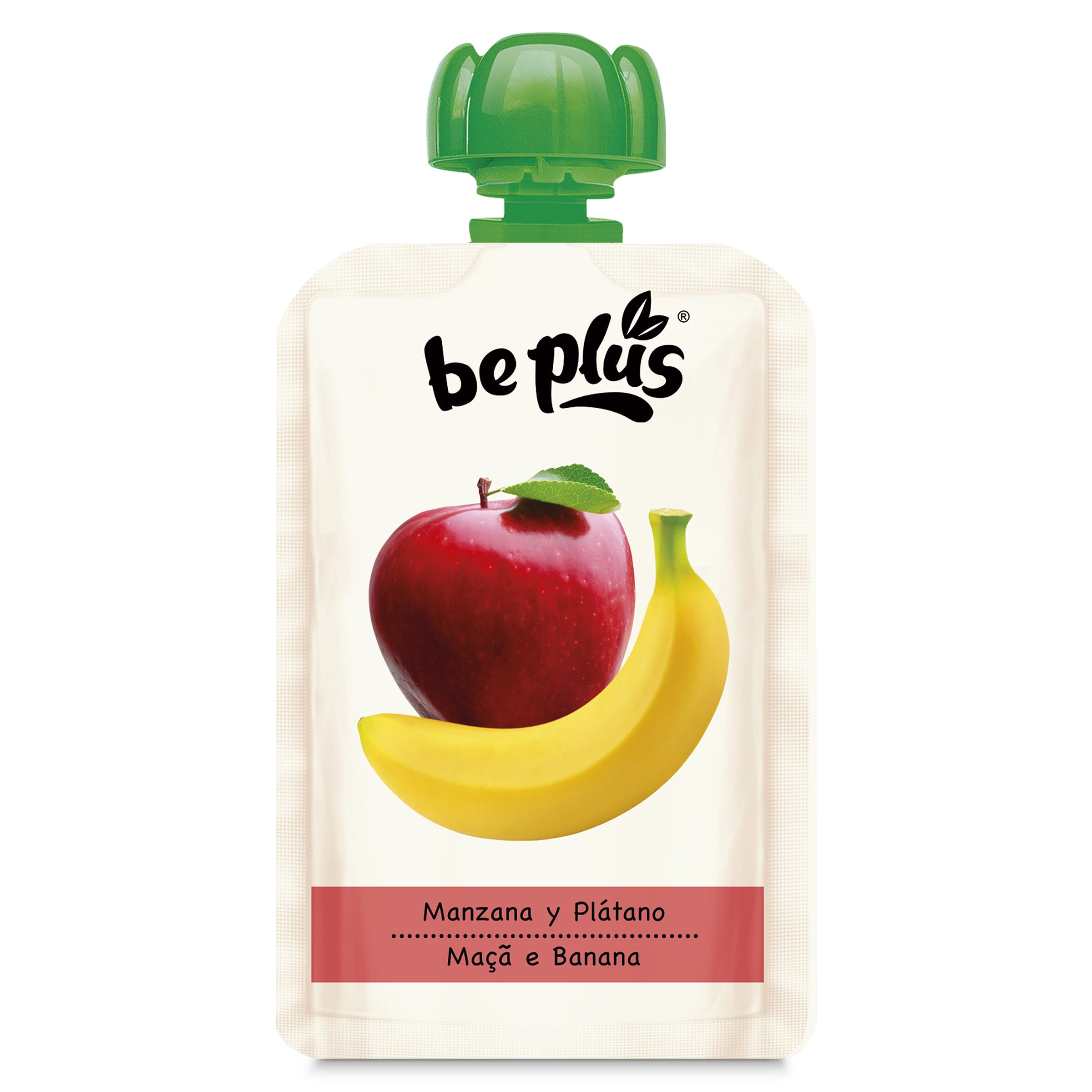 Alimento infantil de manzana y plátano Be plus 120 g