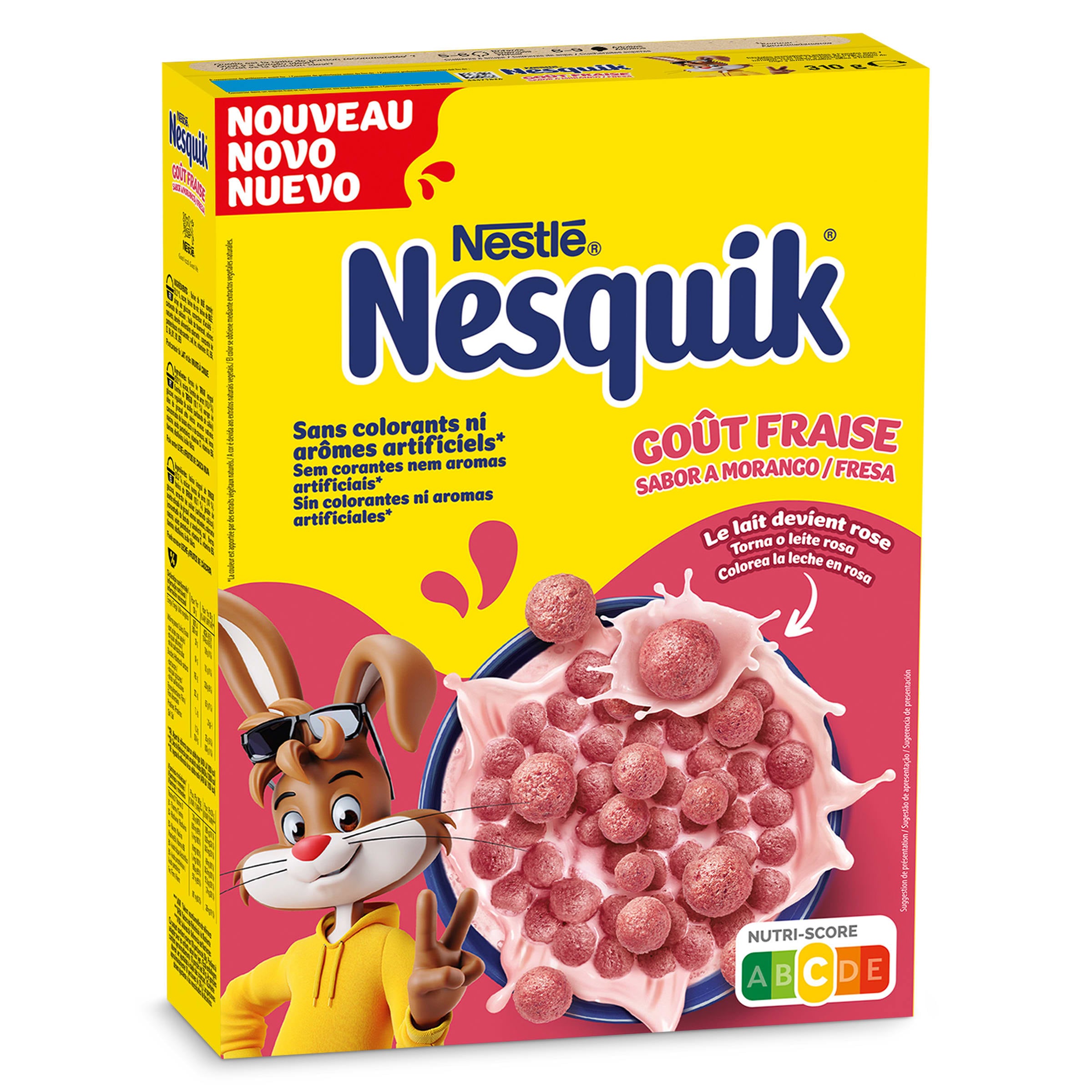Cereales integrales con fresa Nesquik 310 g