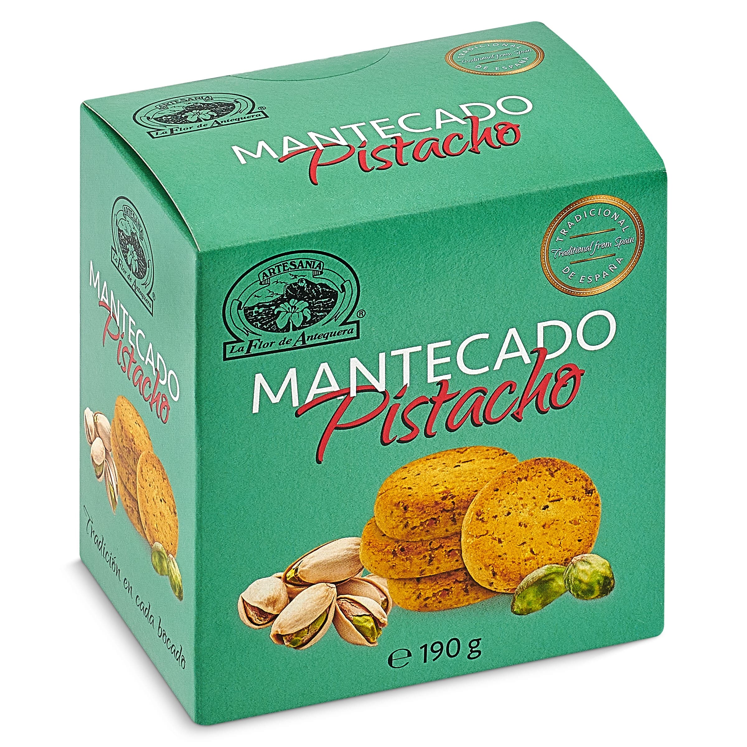 Mantecados de pistacho La flor de Antequera 190 g