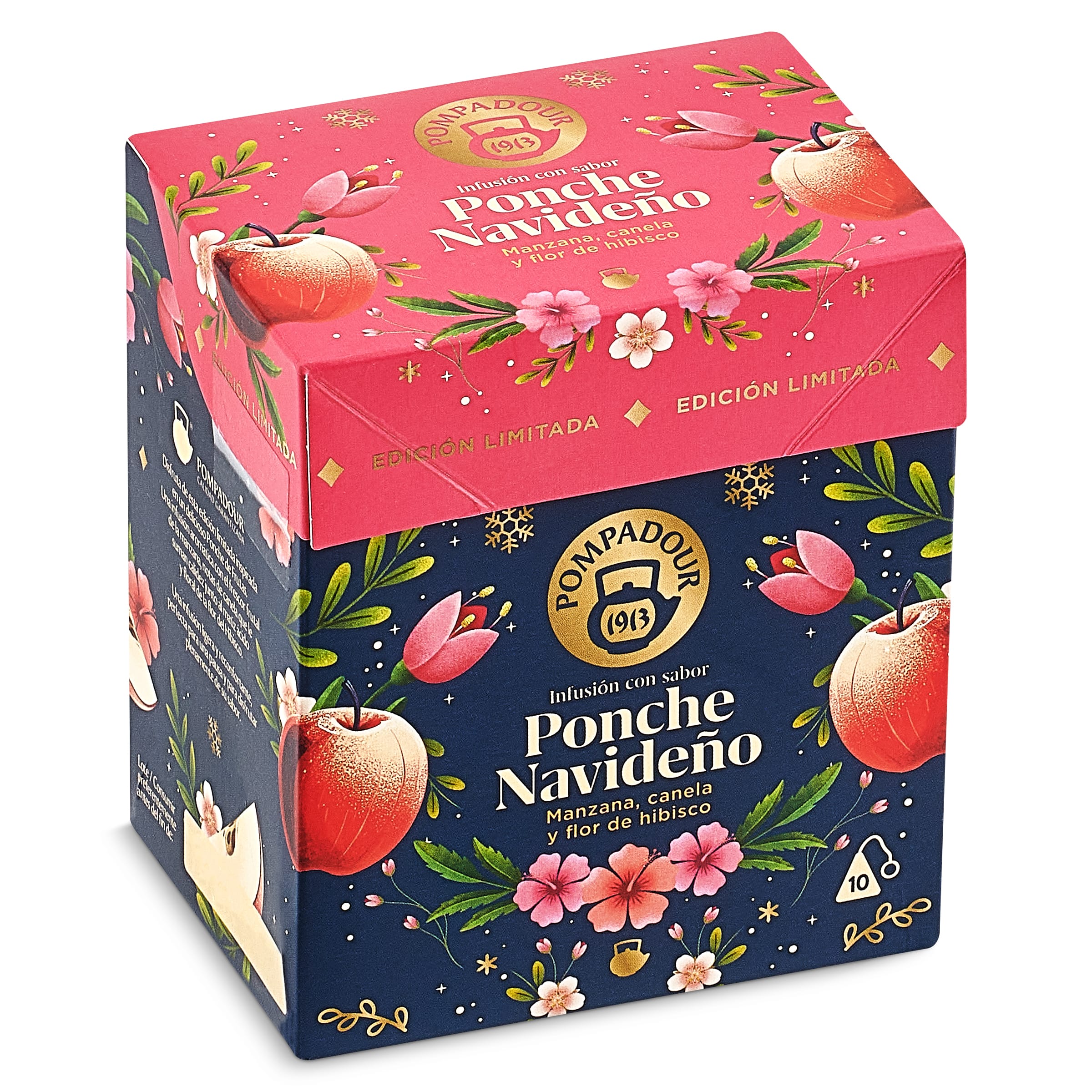 Ponche navideño Pompadour 10 unidades