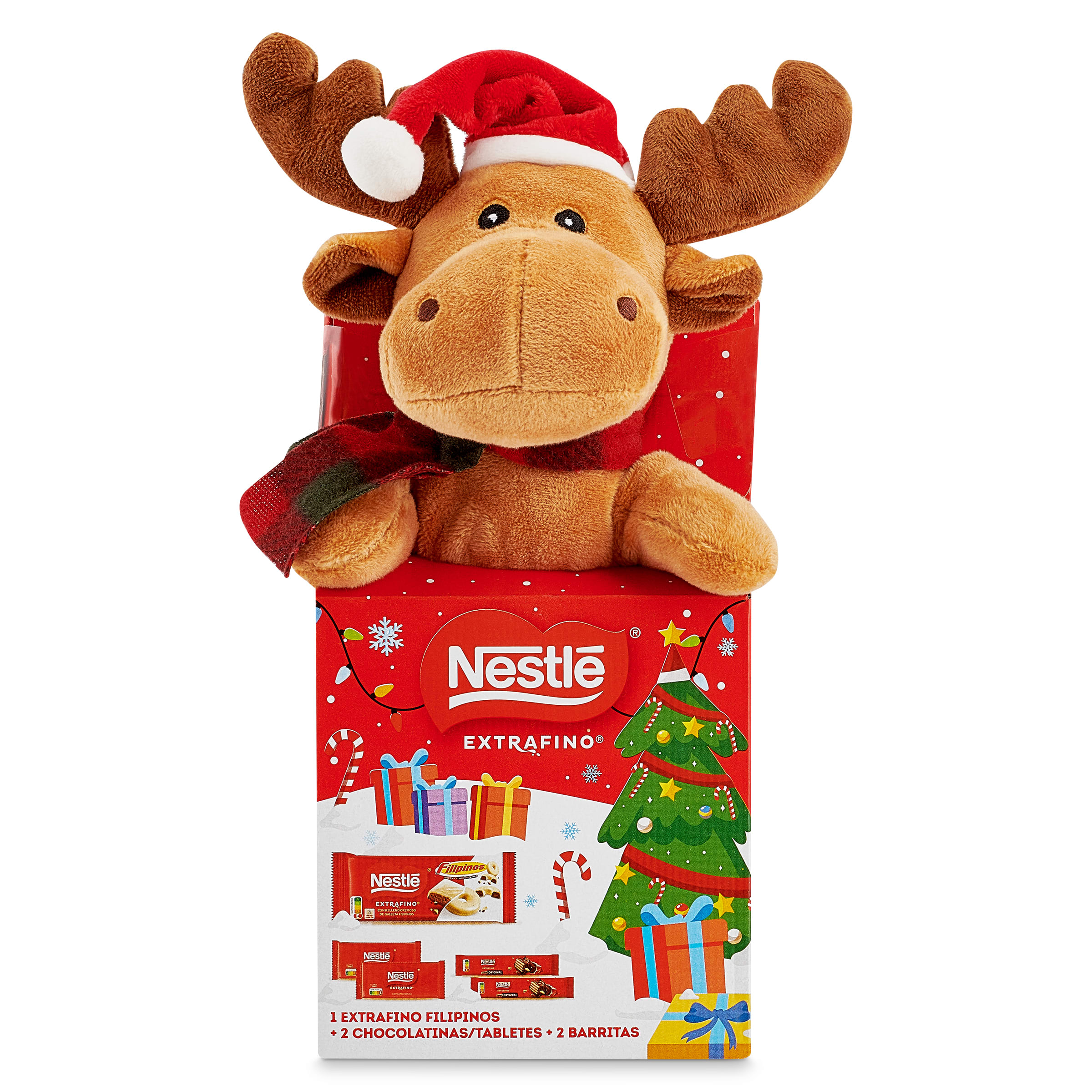 Surtido de chocolatinas Nestlé 160 g + peluche (modelos diferentes)