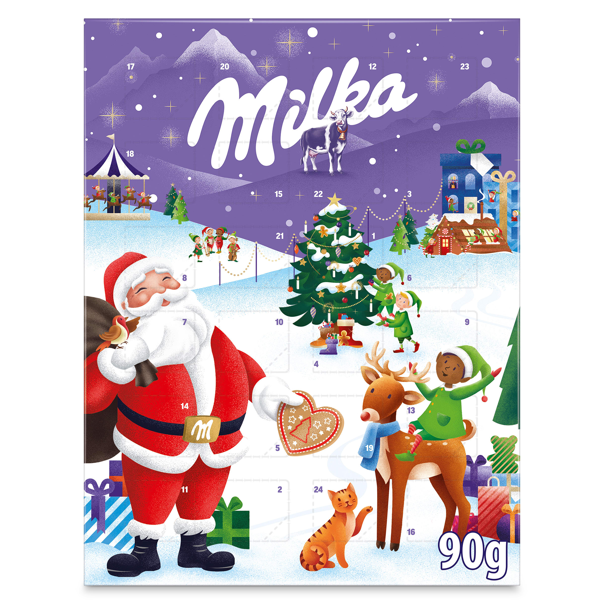 Calendario de Adviento Milka 92 g