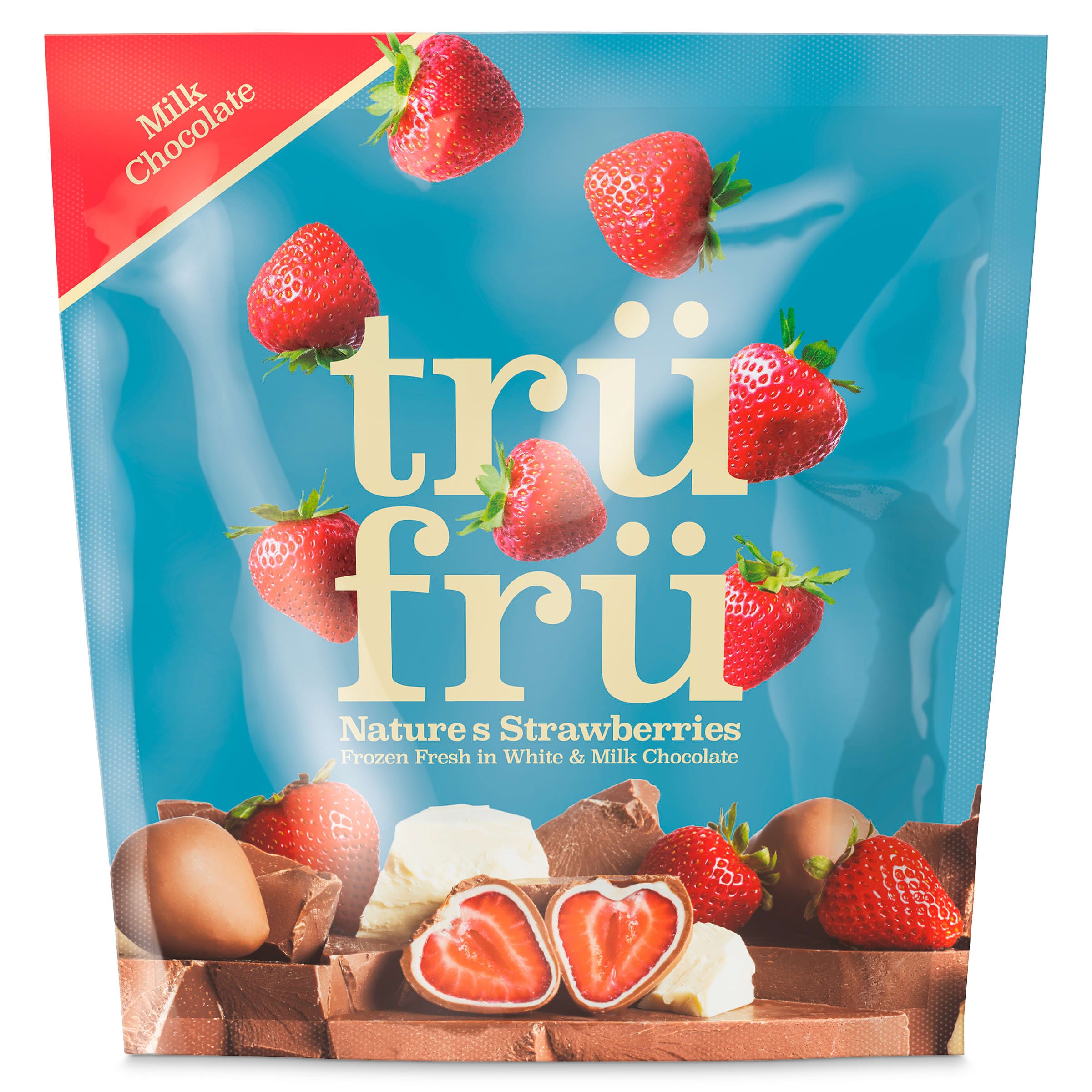 Fresas congeladas con chocolate Tru fru 200 g
