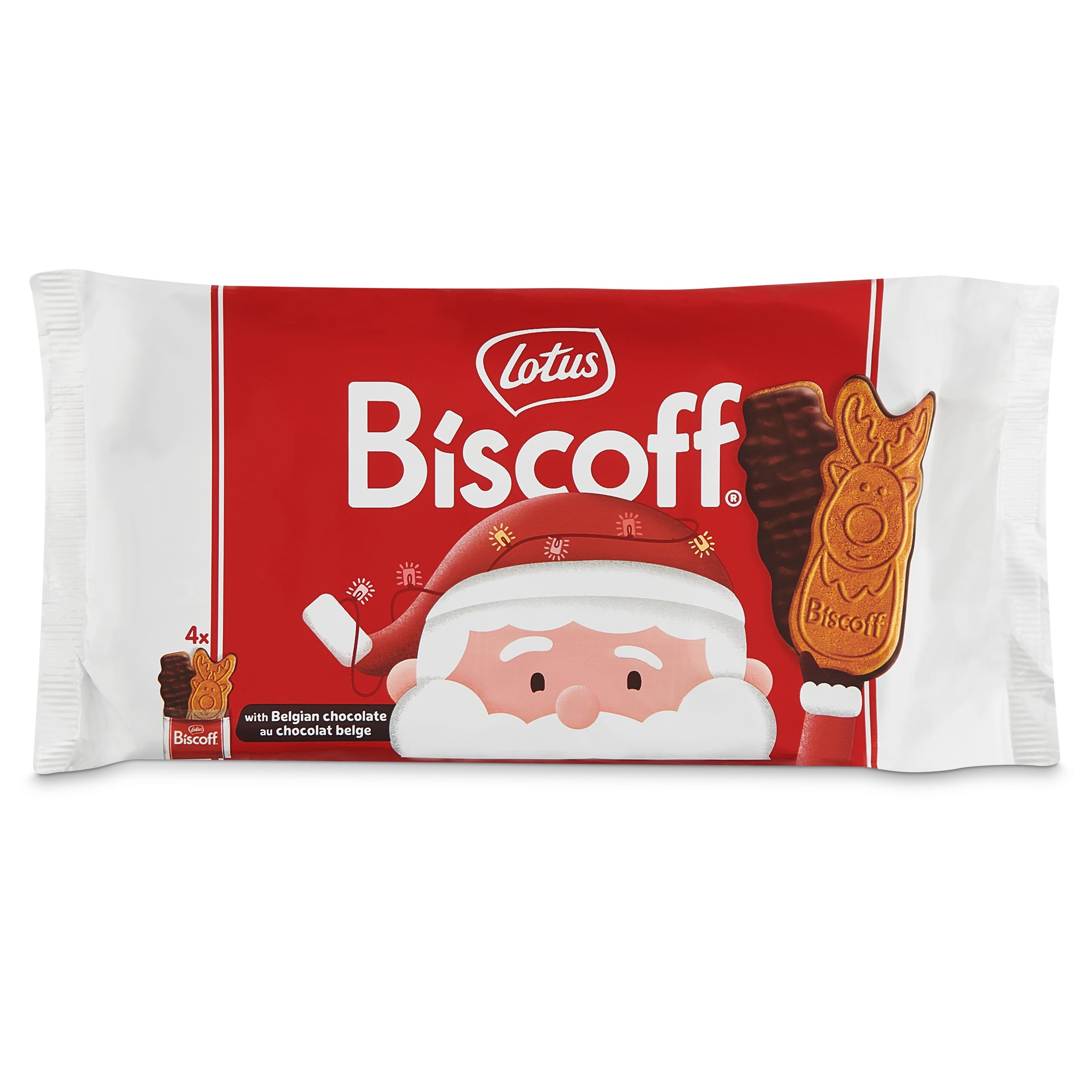 Galletas biscoff con chocolate Lotus 125 g