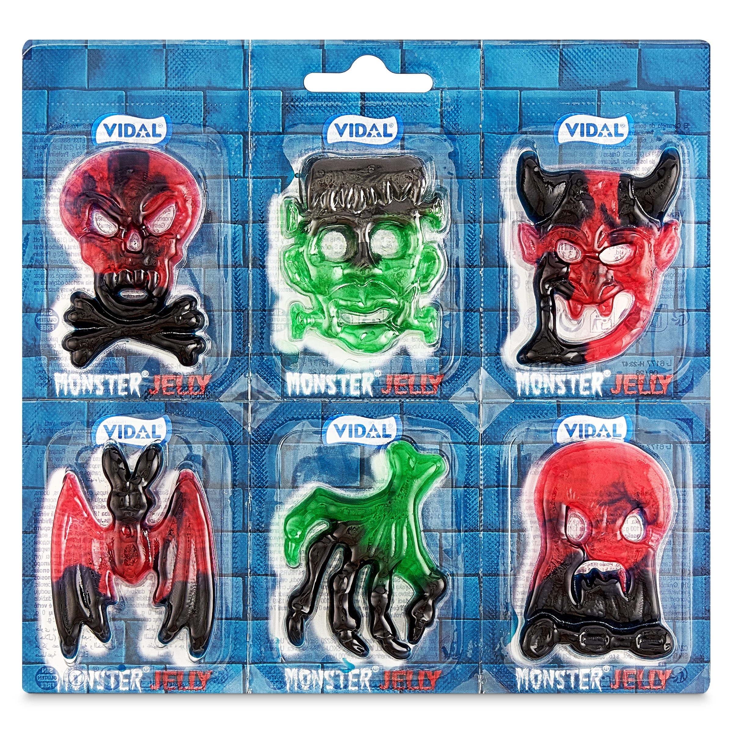 Golosinas monster jelly Vidal 66 g