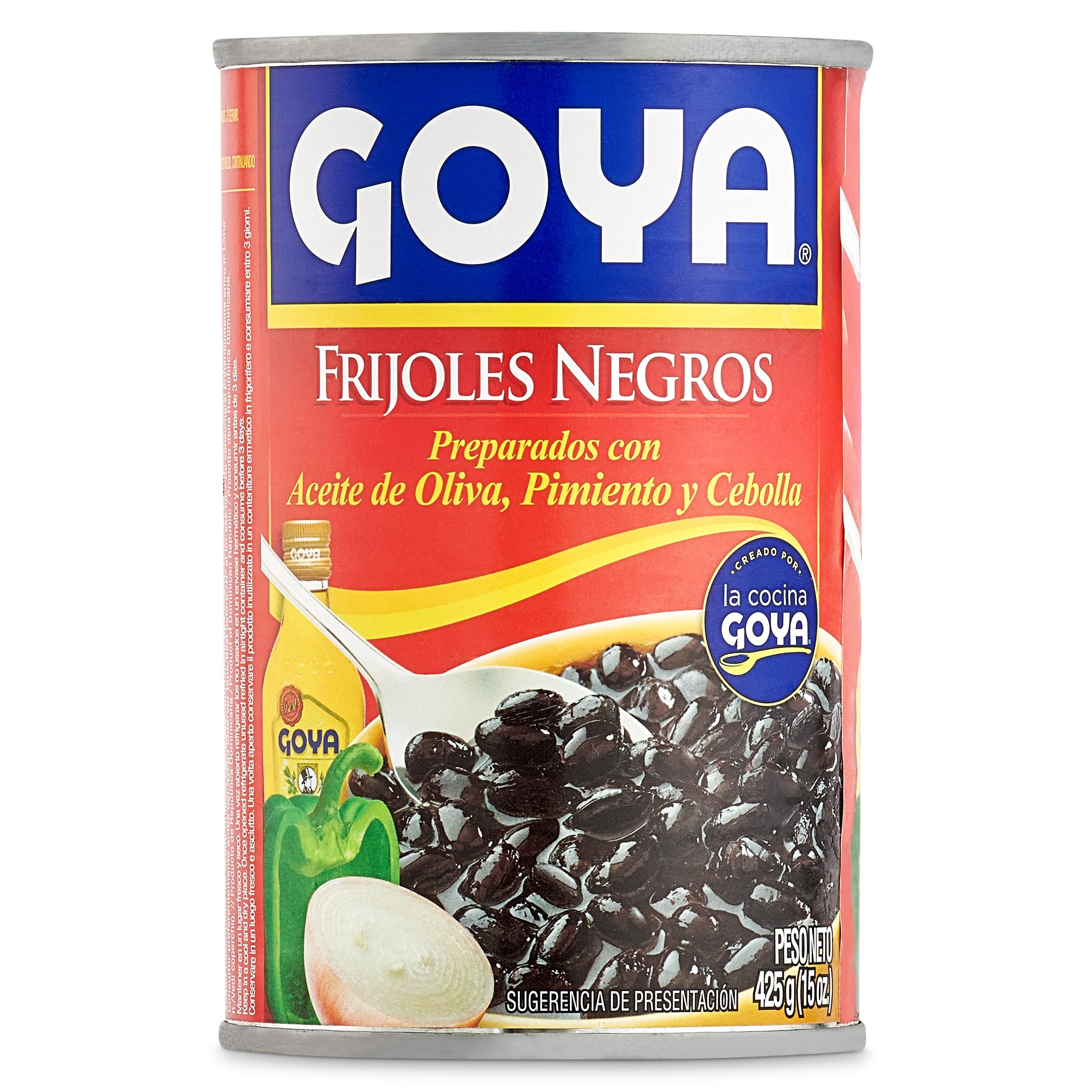 Frijoles negros guisados Goya 425 g