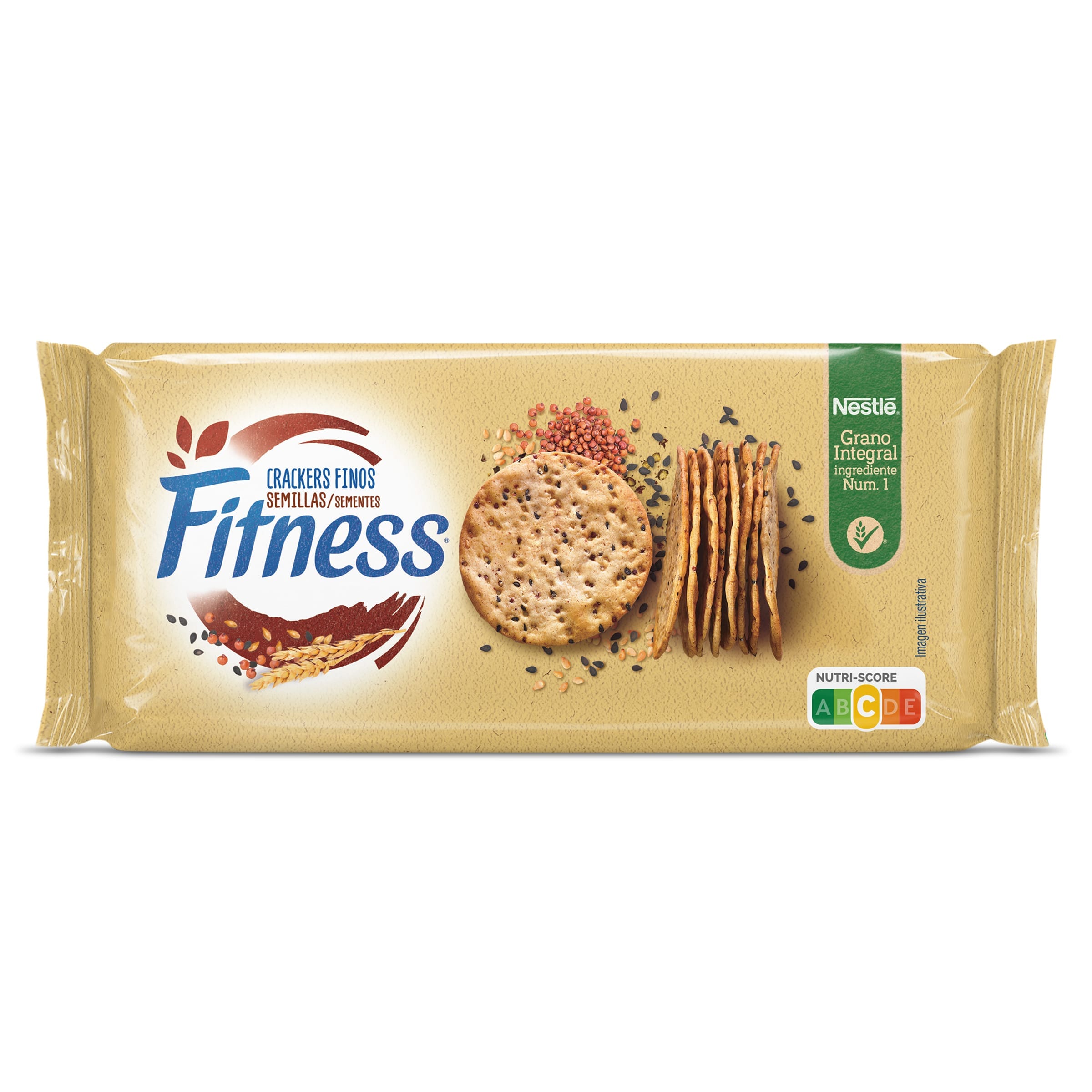 Crackers con semillas Nestlé Fitness 140 g