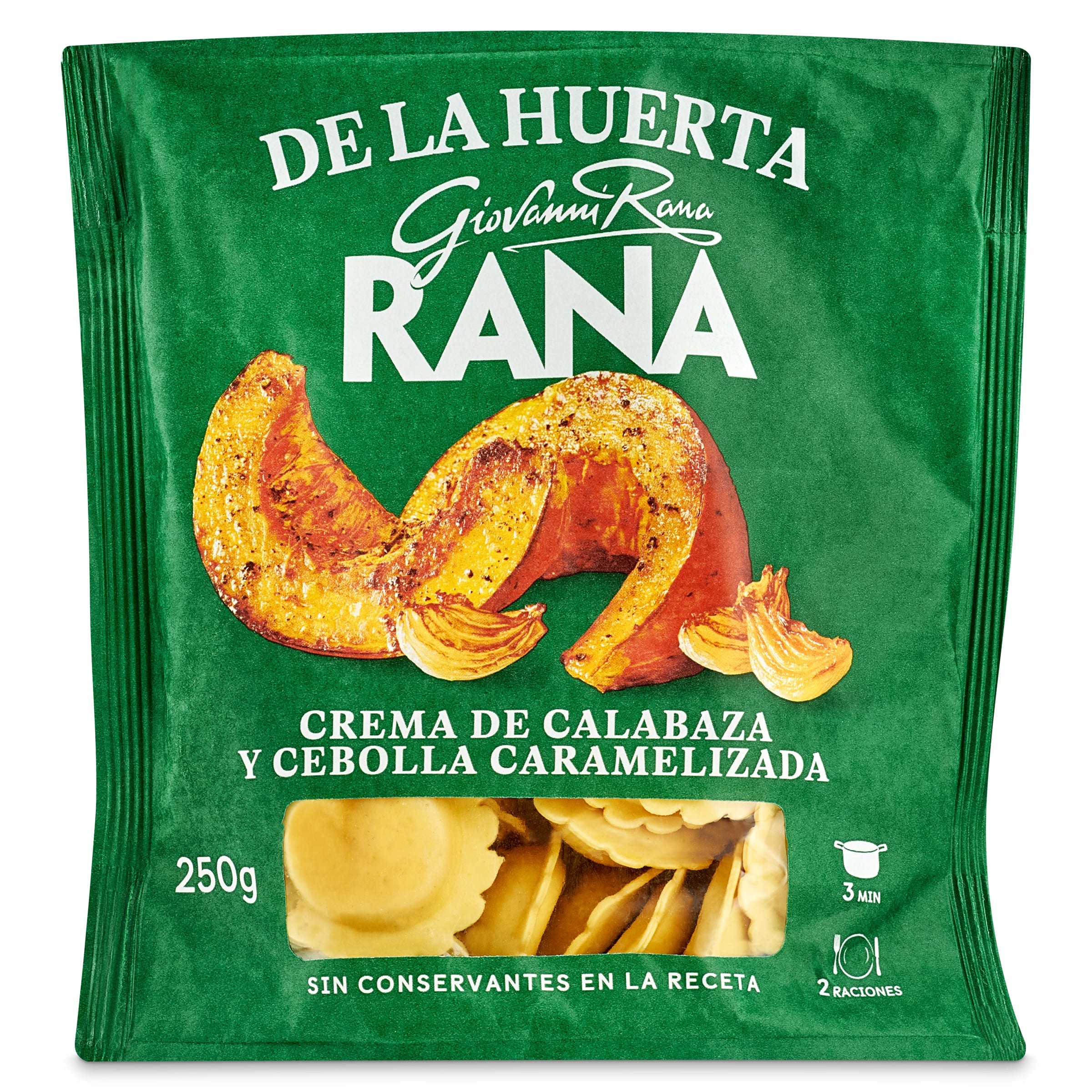 Ravioli de calabaza y cebolla caramelizada Rana 250 g