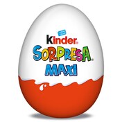 Huevo de chocolate maxi con sorpresa Kinder 100 g
