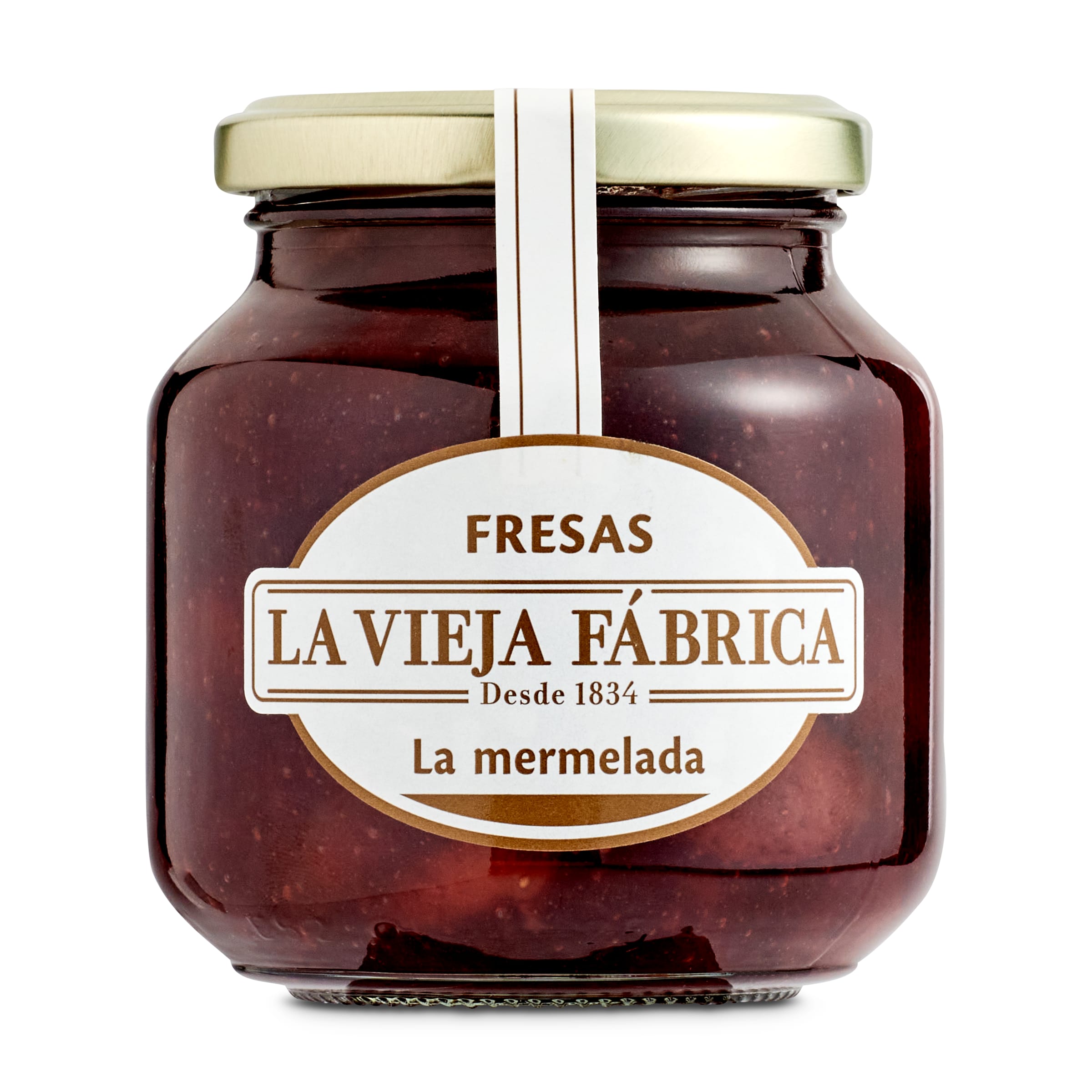 LA VIEJA FABRICA mermelada de fresas frasco 350 gr