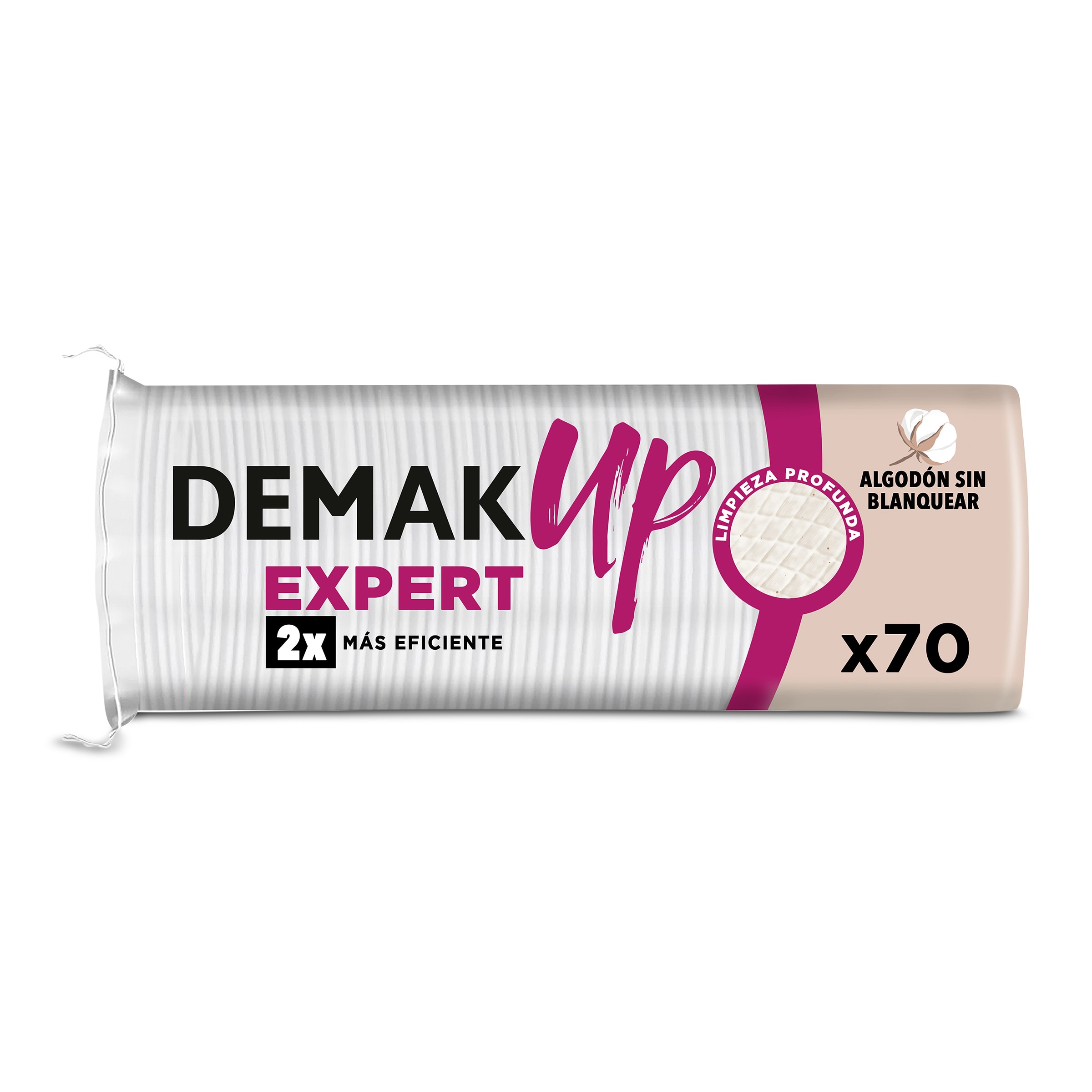 DEMAK UP discos desmaquillantes expert bolsa 70 uds