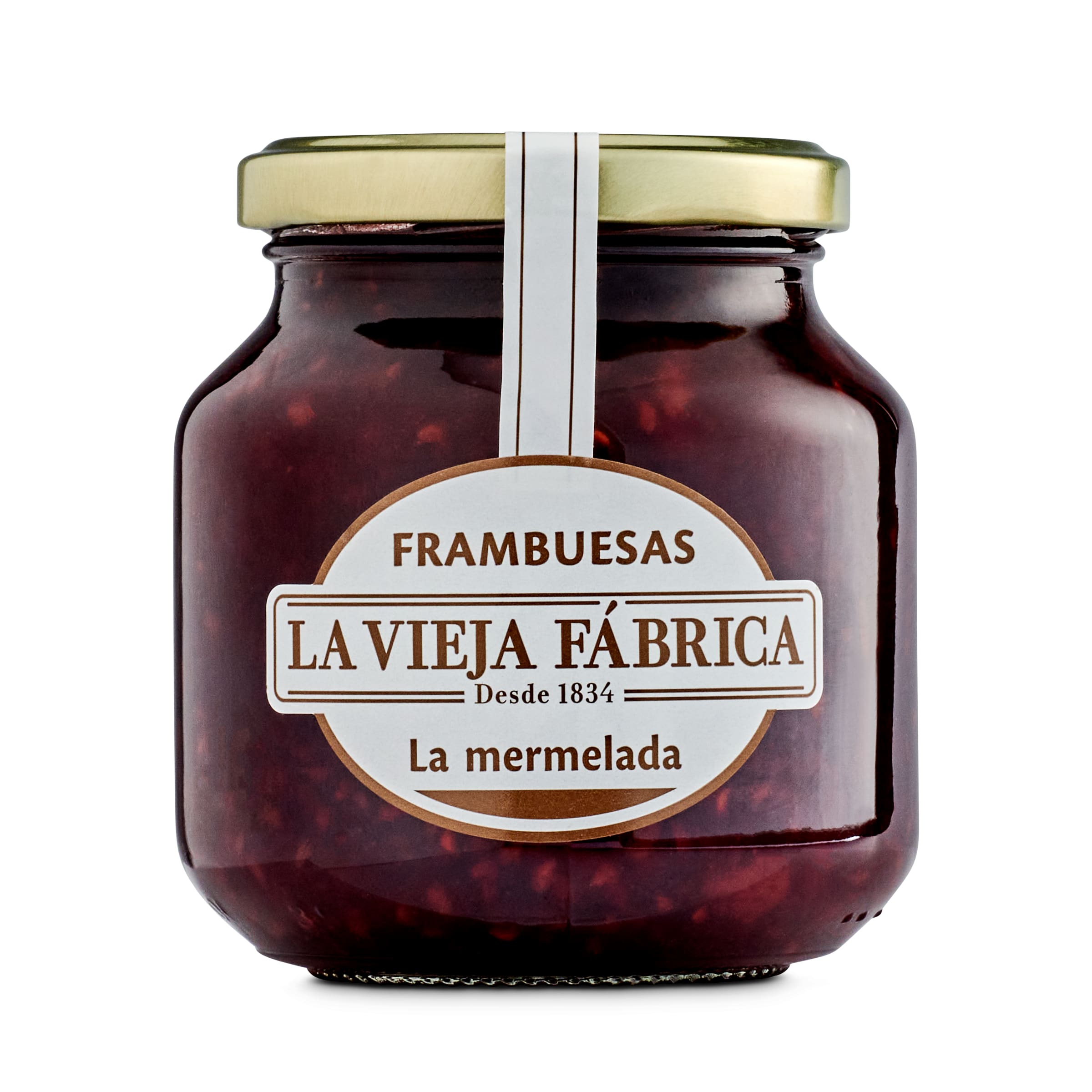 LA VIEJA FABRICA mermelada de frambuesa frasco 350 gr