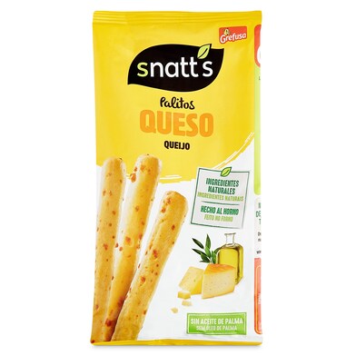 Palitos de pan con queso Snatt's bolsa 56 g-0 Palitos de pan con queso Snatt's bolsa 56 g-0
