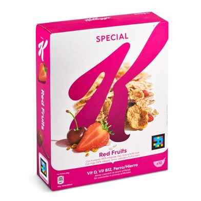 Cereales con frutas rojas Kellogg's Special K caja 300 g-0