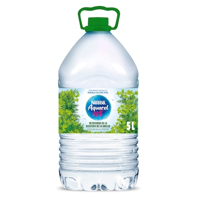 Agua mineral natural Aquarel garrafa 5 l - Supermercados DIA