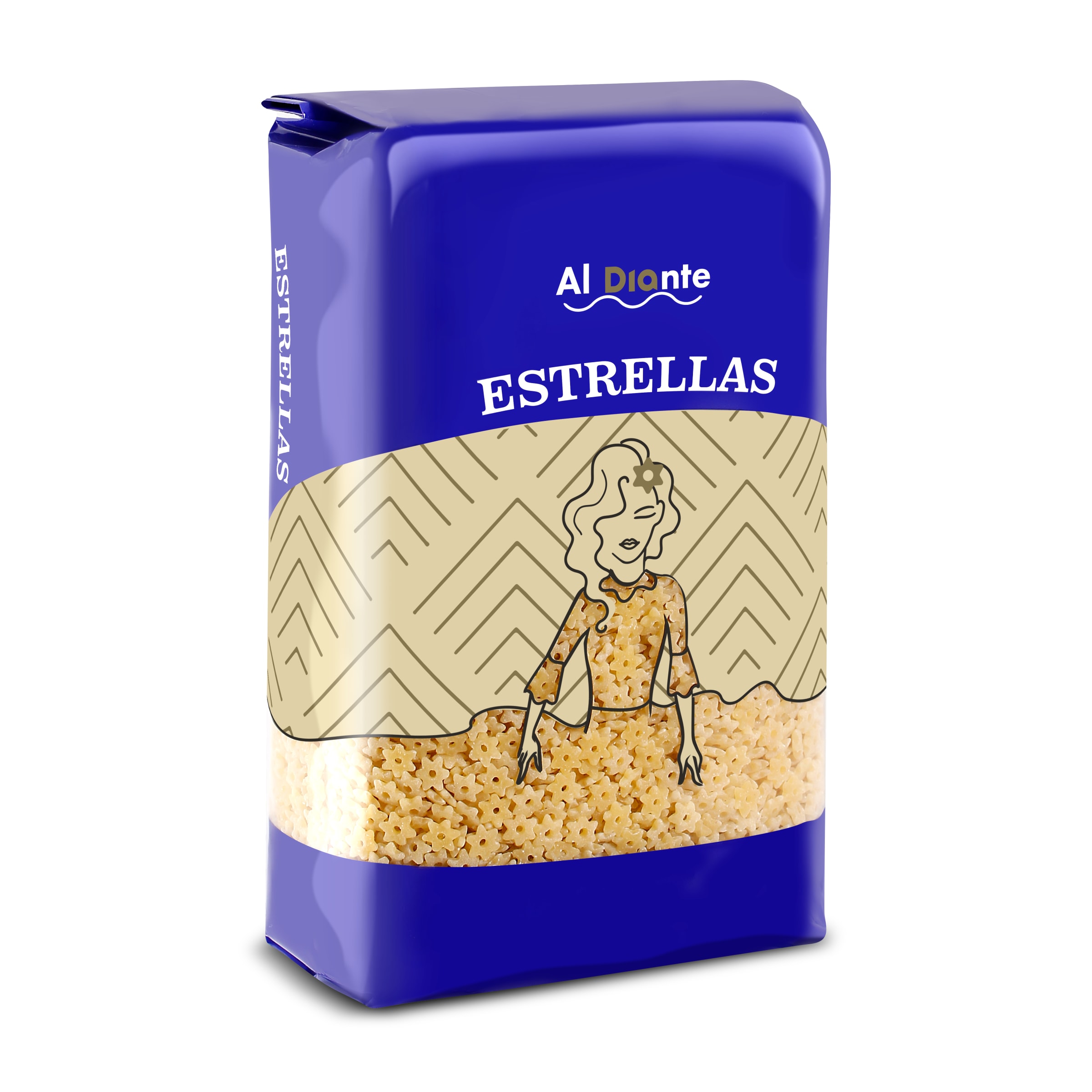 DIA AL DIANTE estrellas paquete 500 gr
