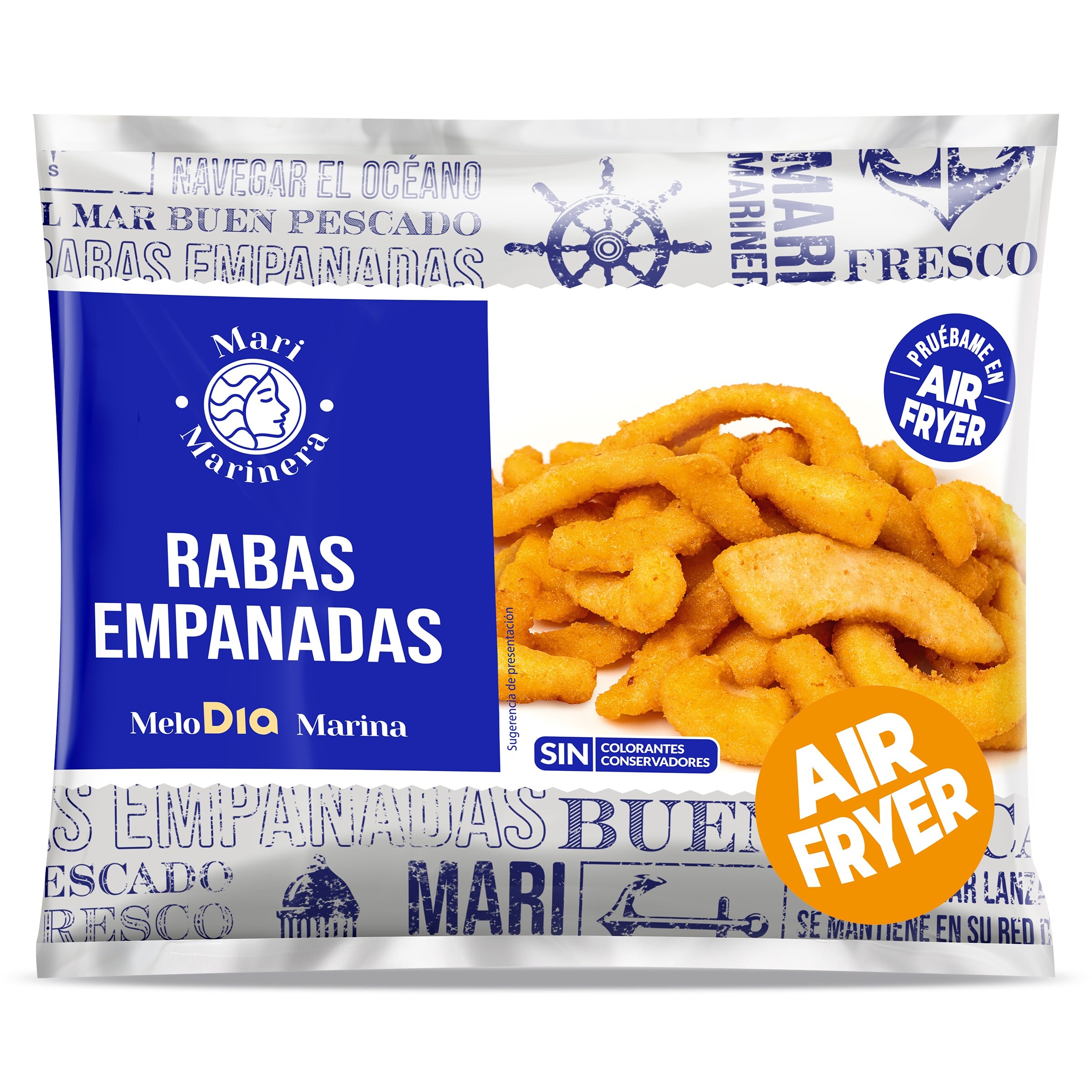 DIA MARI MARINERA rabas empanadas bolsa 400 gr