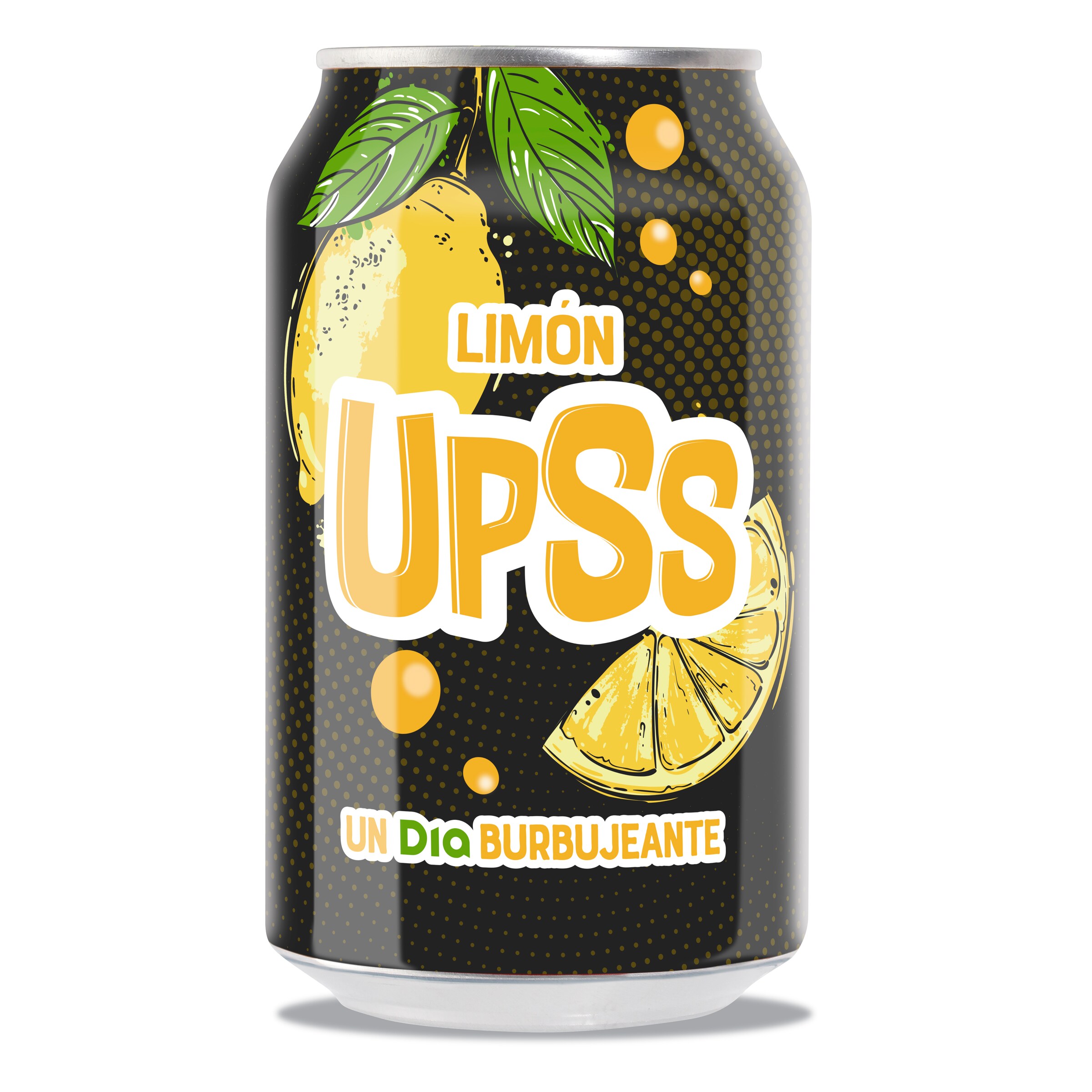 DIA UPSS refresco de limón lata 33 cl