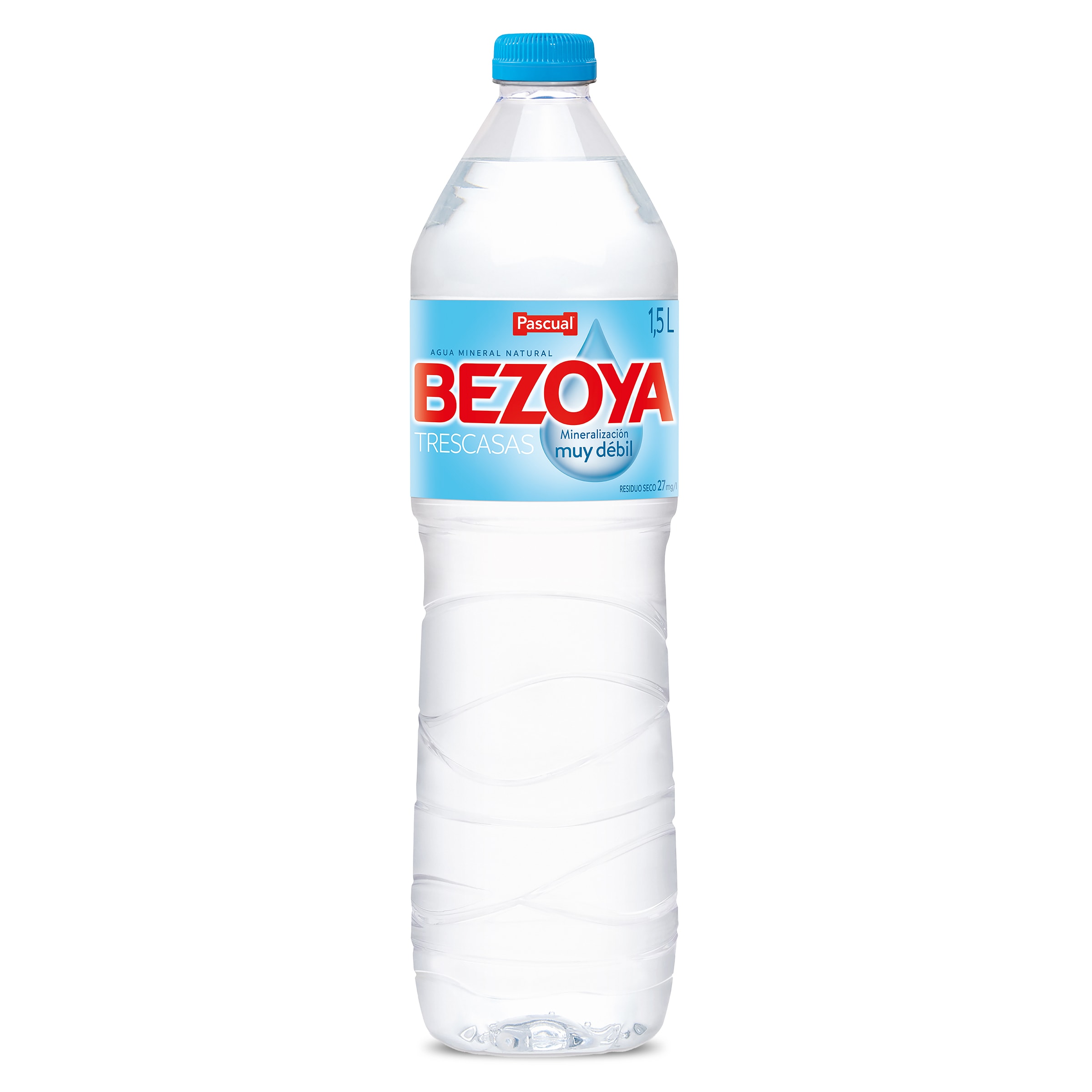 BEZOYA agua mineral natural botella 1.5 lt