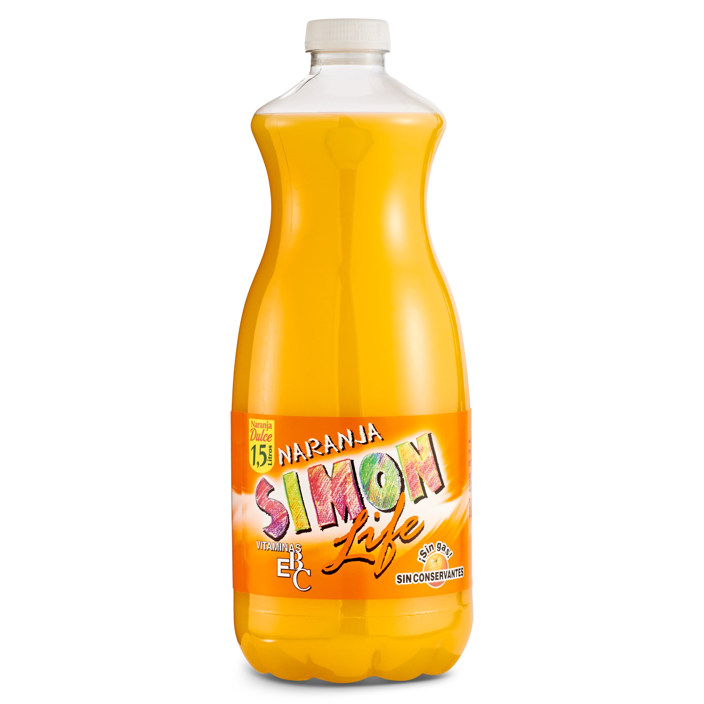SIMON LIFE naranja botella 1.5 l