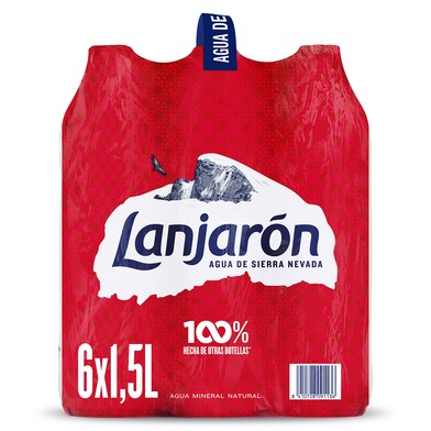Agua mineral Lanjarón pack 6 x 1.5 L-0 Agua mineral Lanjarón pack 6 x 1.5 L-0